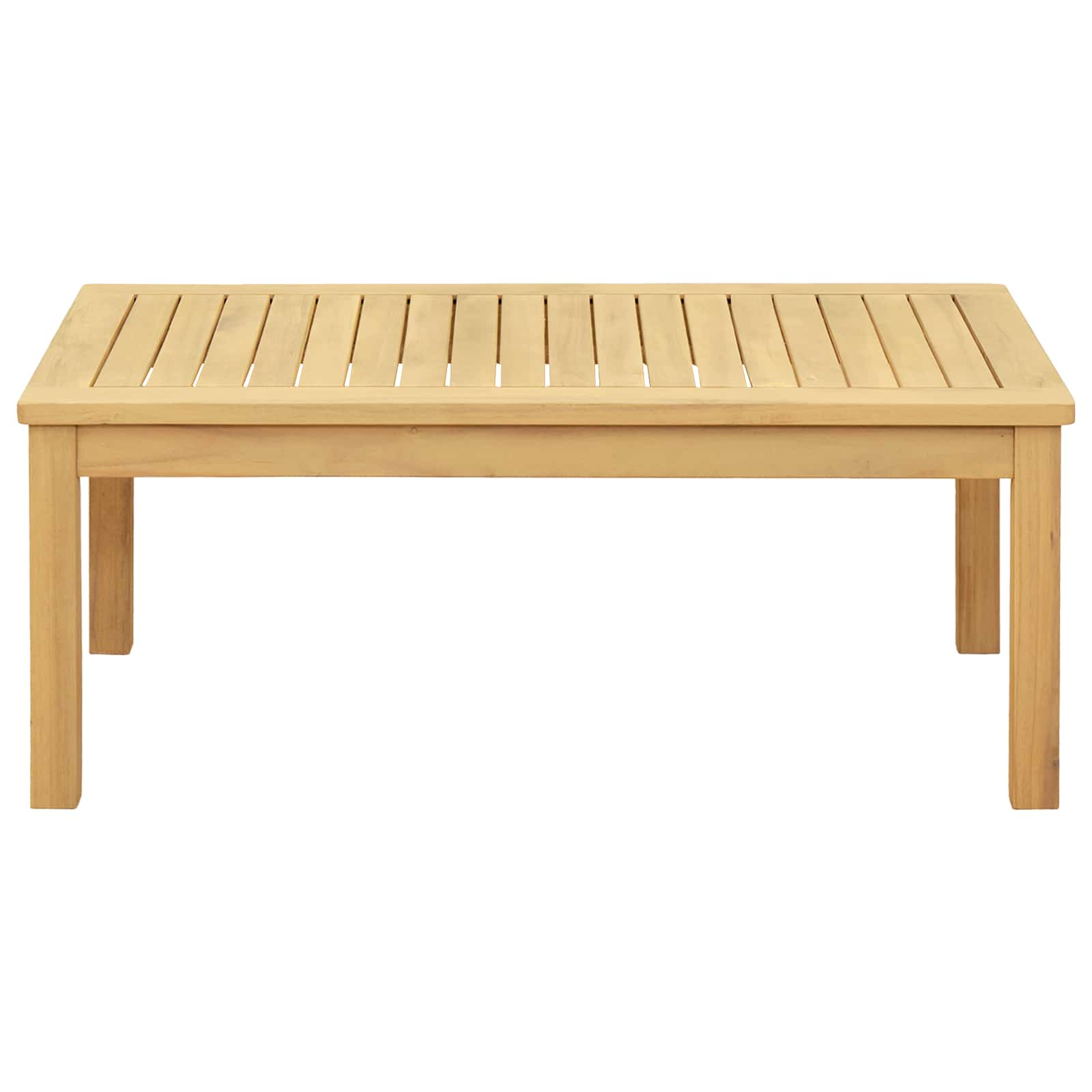 Kava Stol Svijetla akacija 90 x 50 x 36 cm Čvrsto drvo akacije
