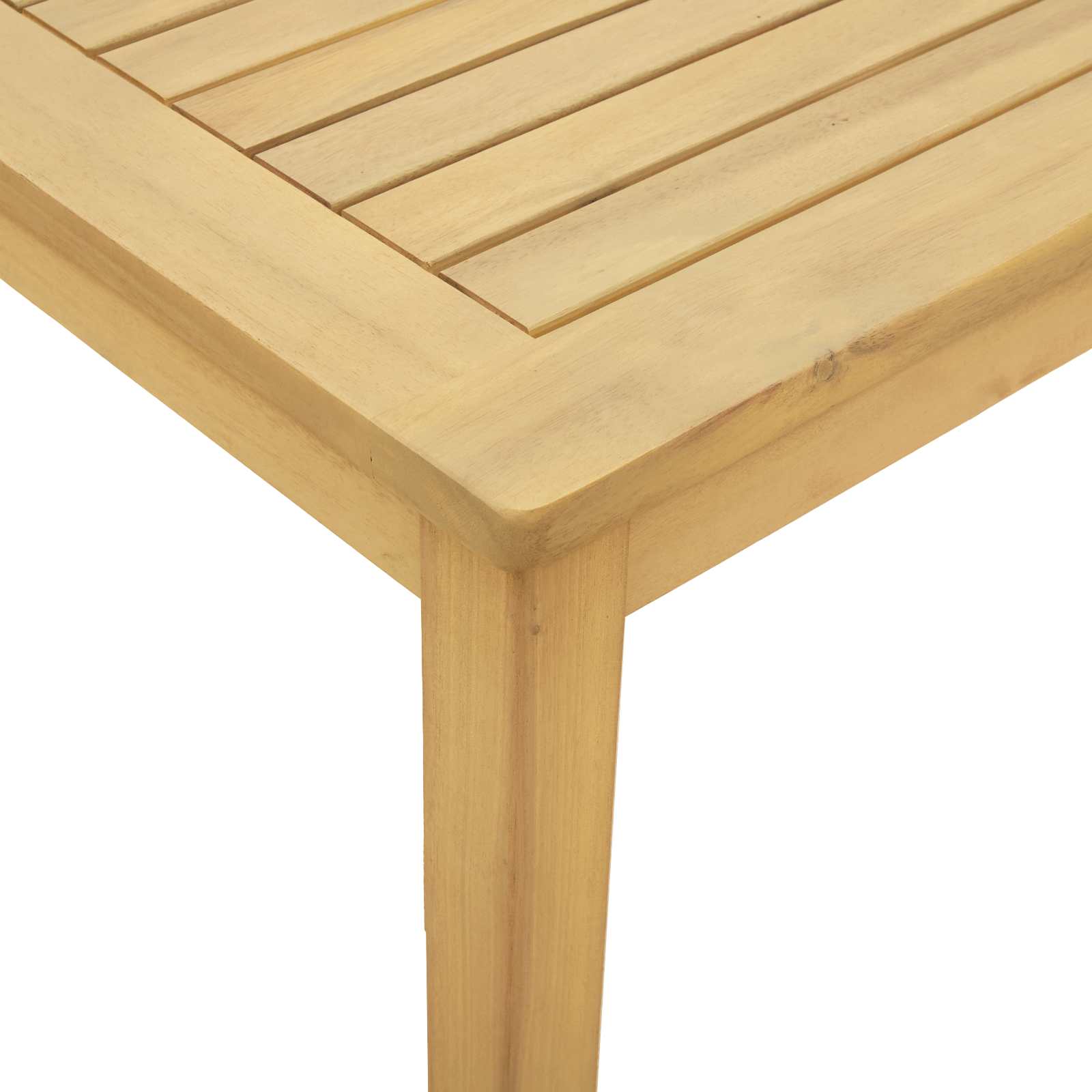 Kava Stol Svijetla akacija 110 x 60 x 45 cm Čvrsto drvo akacije