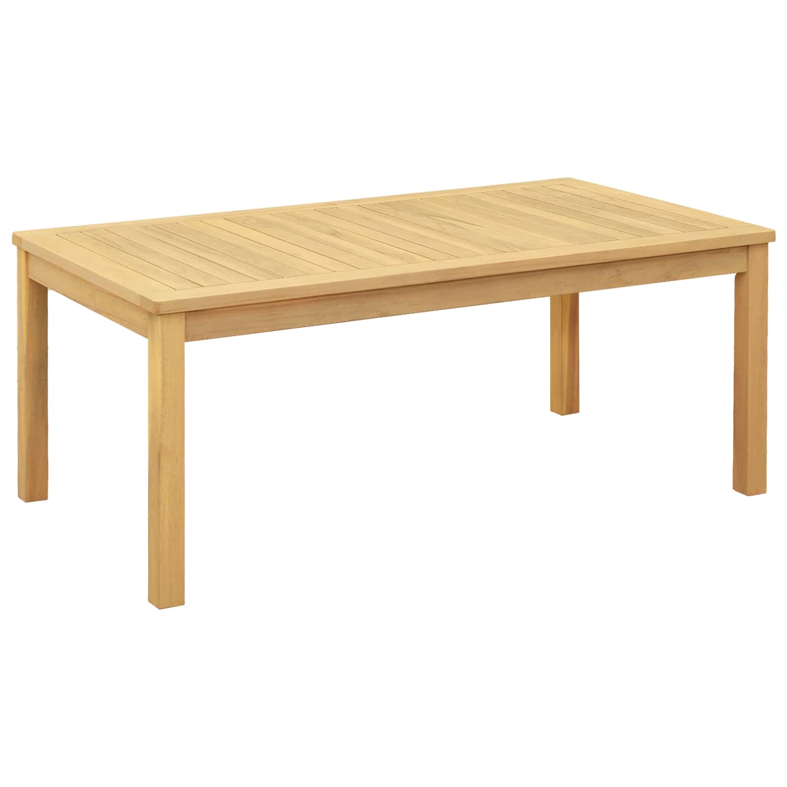 Kava Stol Svijetla akacija 110 x 60 x 45 cm Čvrsto drvo akacije