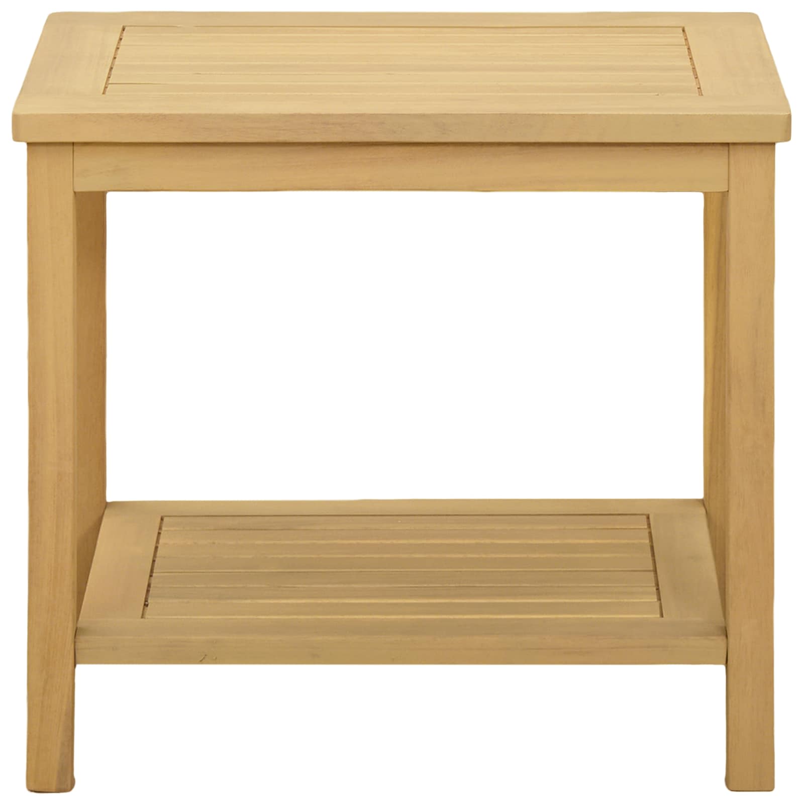 Bocni stol Prirodna nafta 50 x 35 x 45 cm Čvrsto drvo akacije