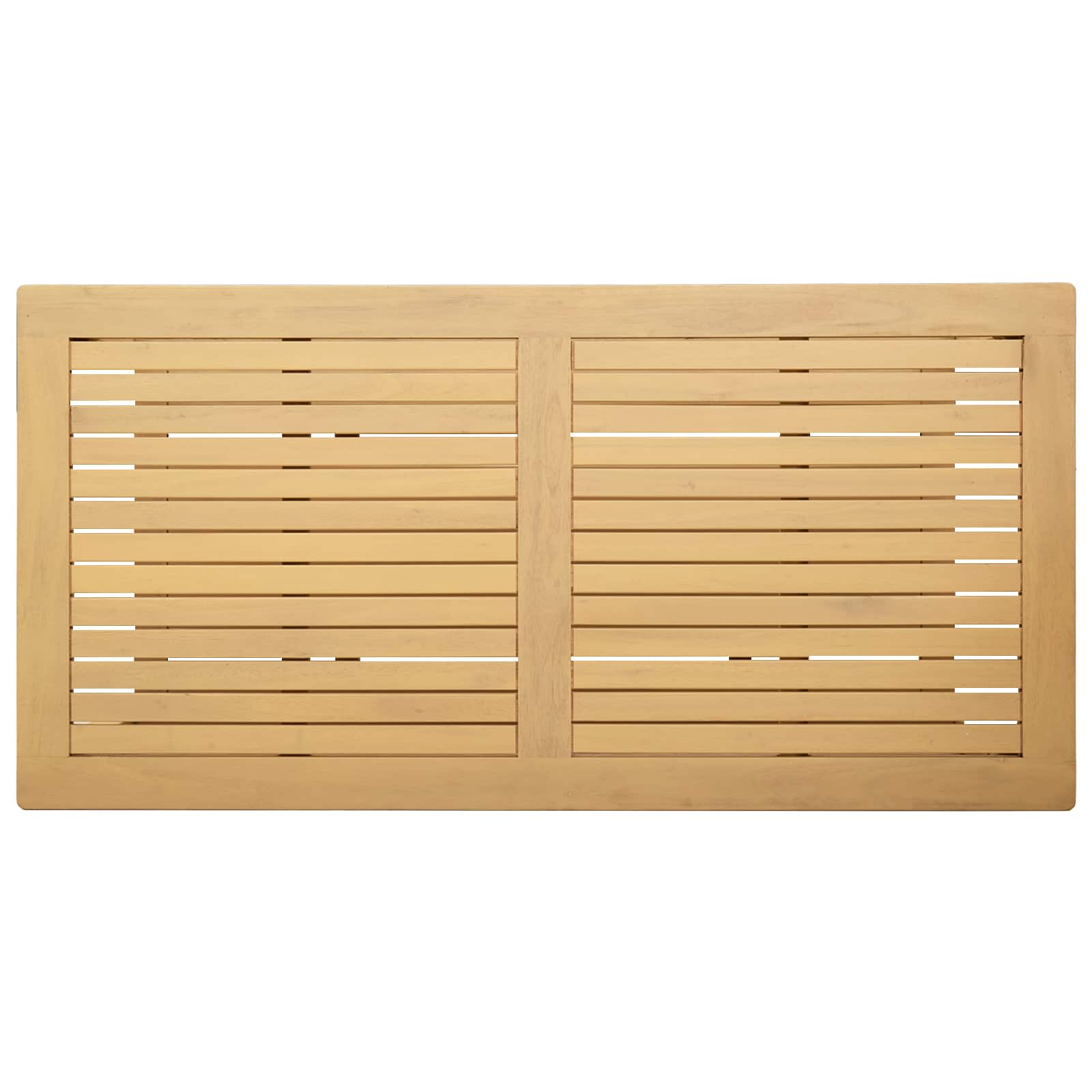 Bocni stol Prirodna nafta 110 x 55 x 45 cm Čvrsto drvo akacije