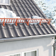 Podrška za zaštitu od snijega 12 pcs Crvena 29,5 x 3 x 34,5 cm