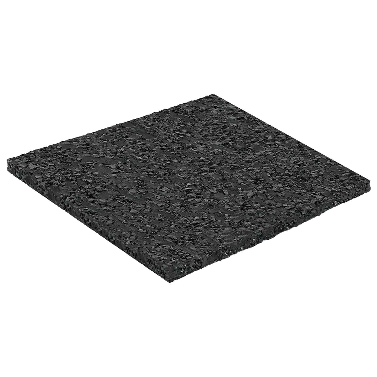 Gumenasti granulatni vanjski pod Crna 9 x 9 x 0,3 cm Guma