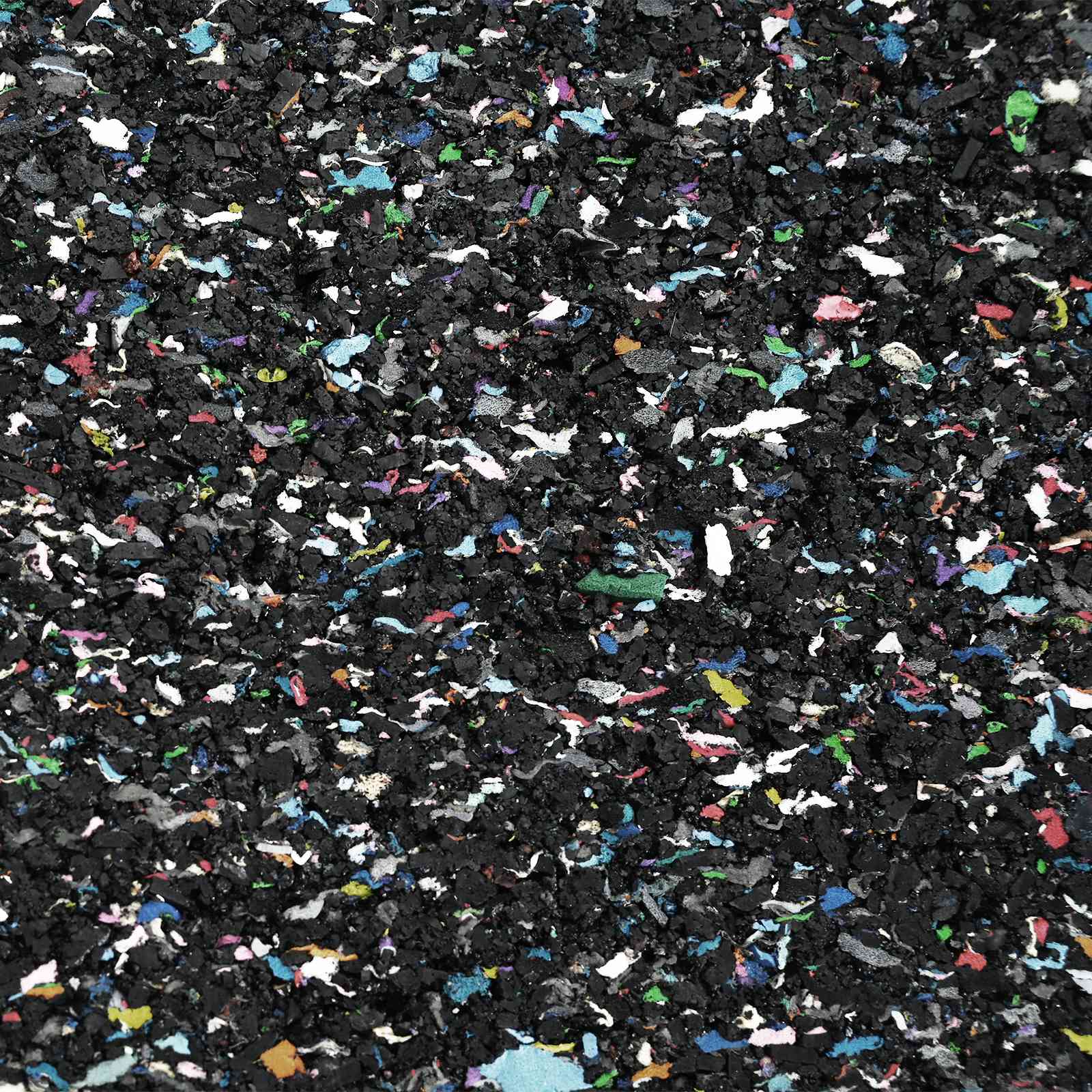 Gumena granulatna ploča Crna 200 x 12 x 1 cm Guma