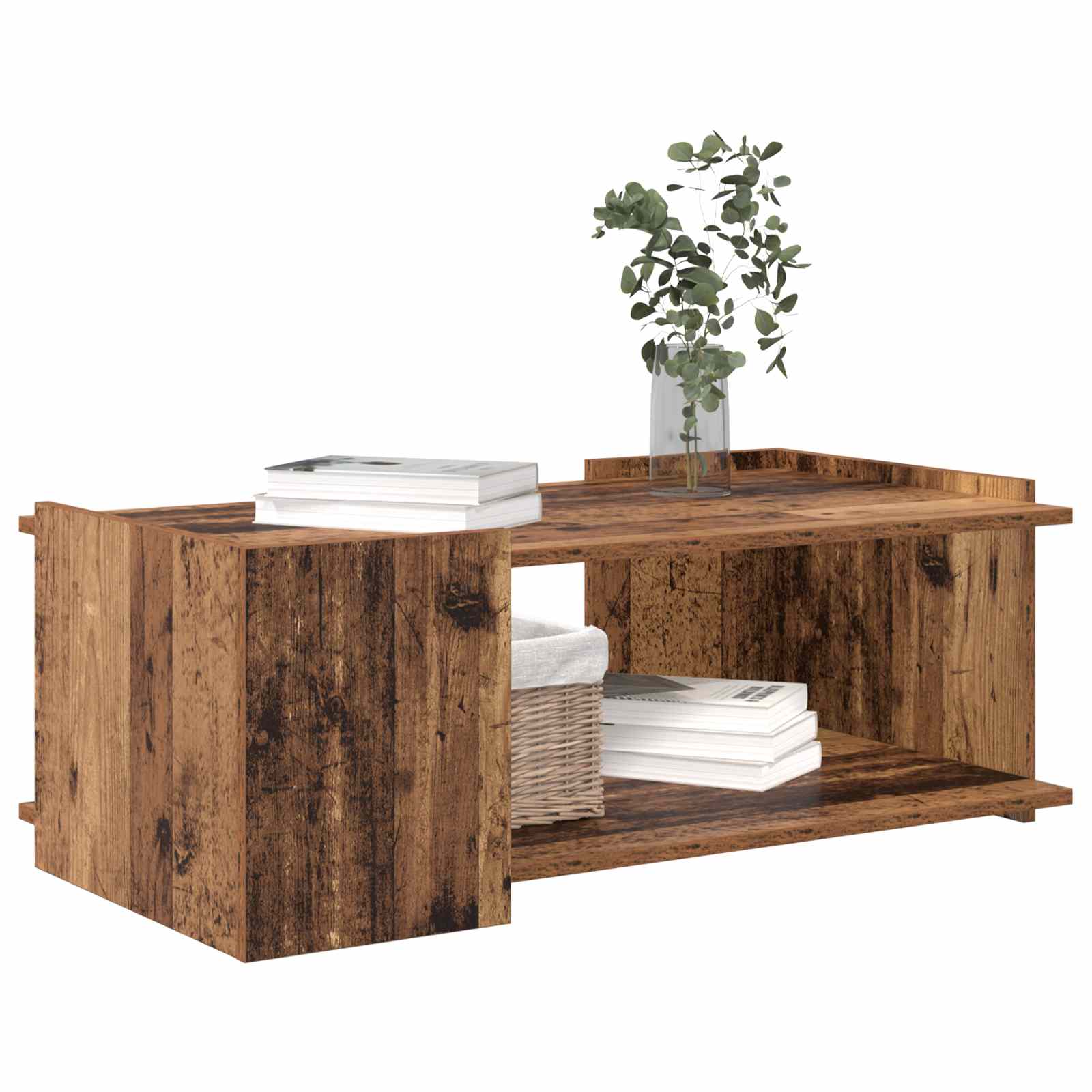 Kava Stol Staro drvo 90 x 50 x 33 cm Konstruirano drvo