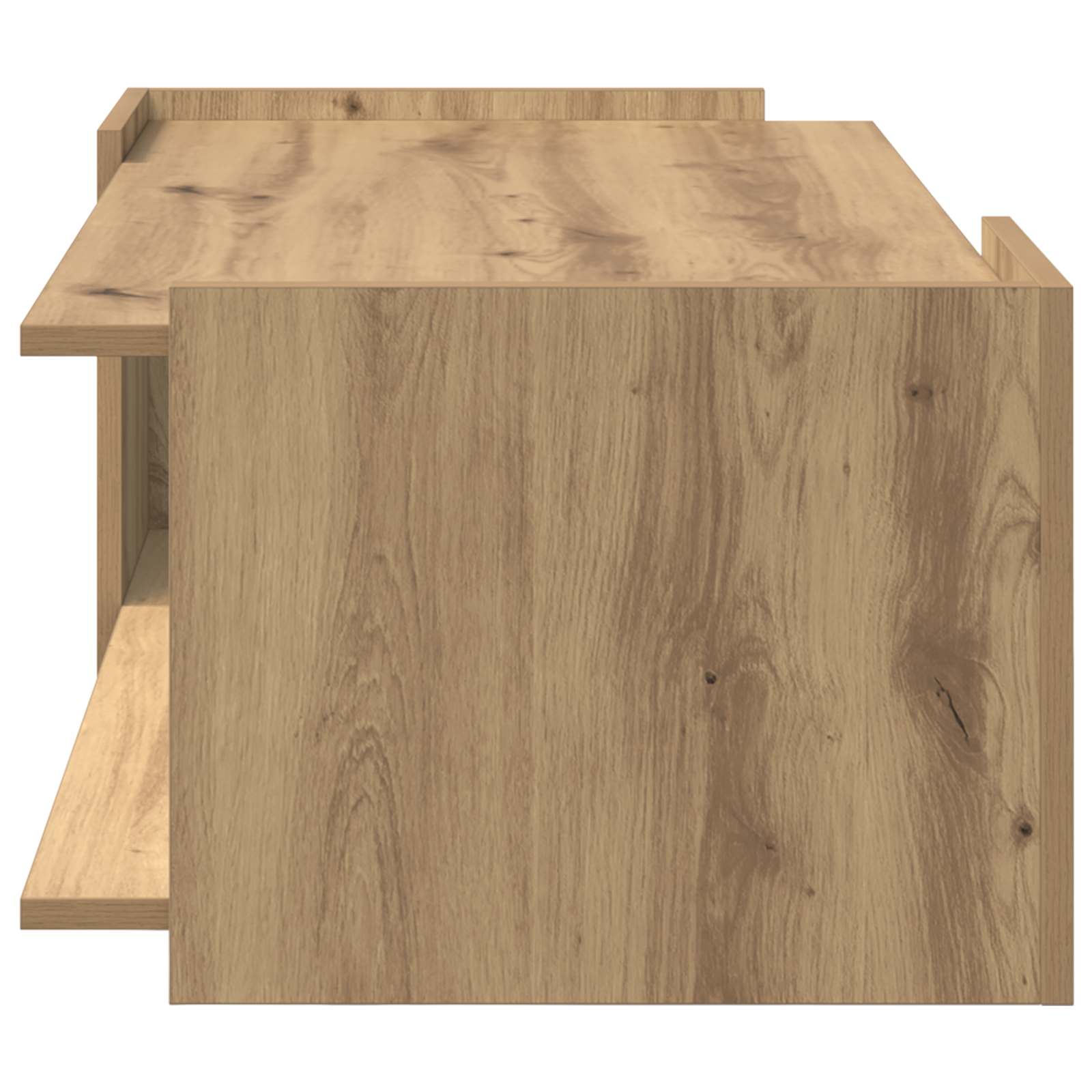 Kava Stol Hrast artisan 90 x 50 x 33 cm Konstruirano drvo