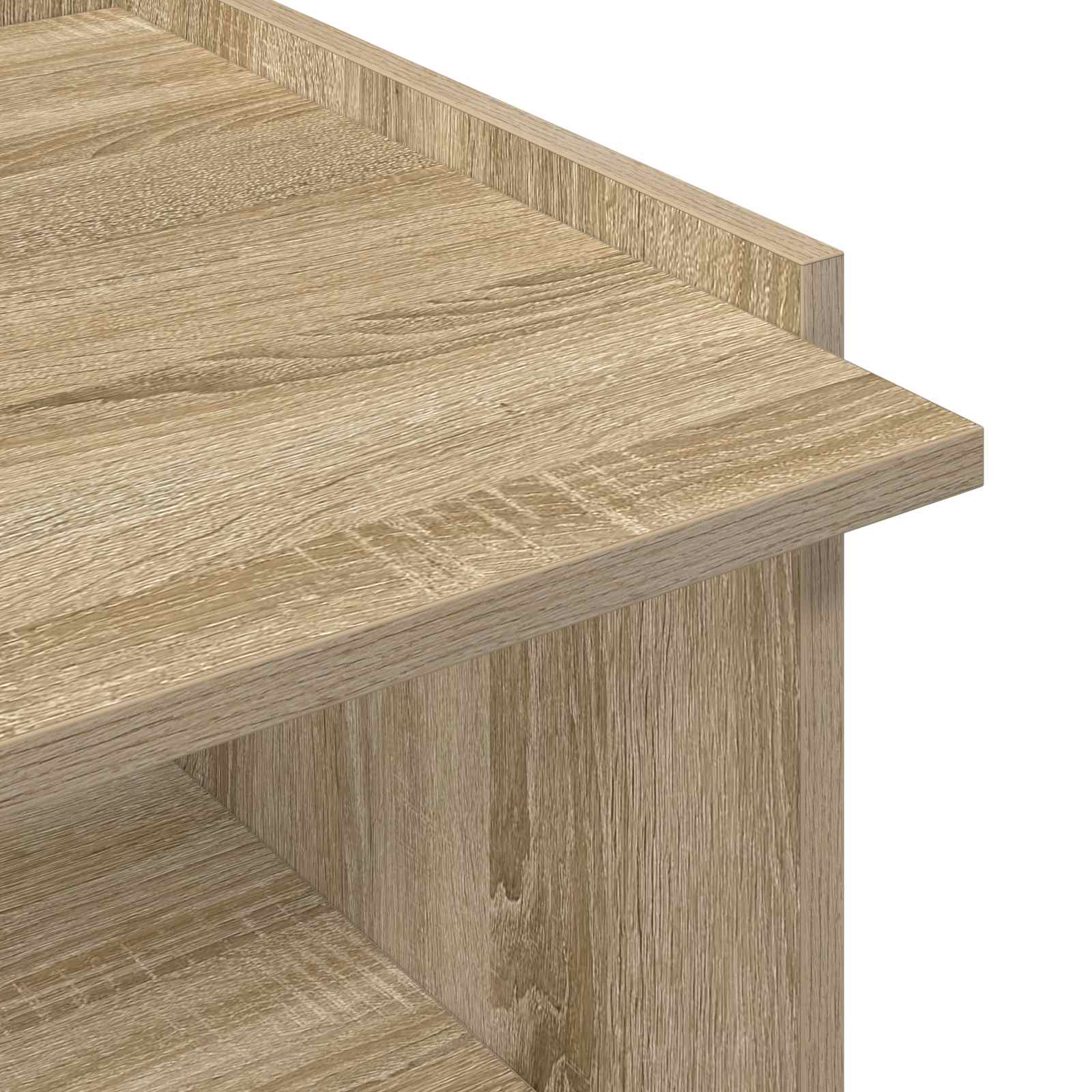 Kava Stol Hrast sonoma 50,5 x 50 x 33 cm Konstruirano drvo