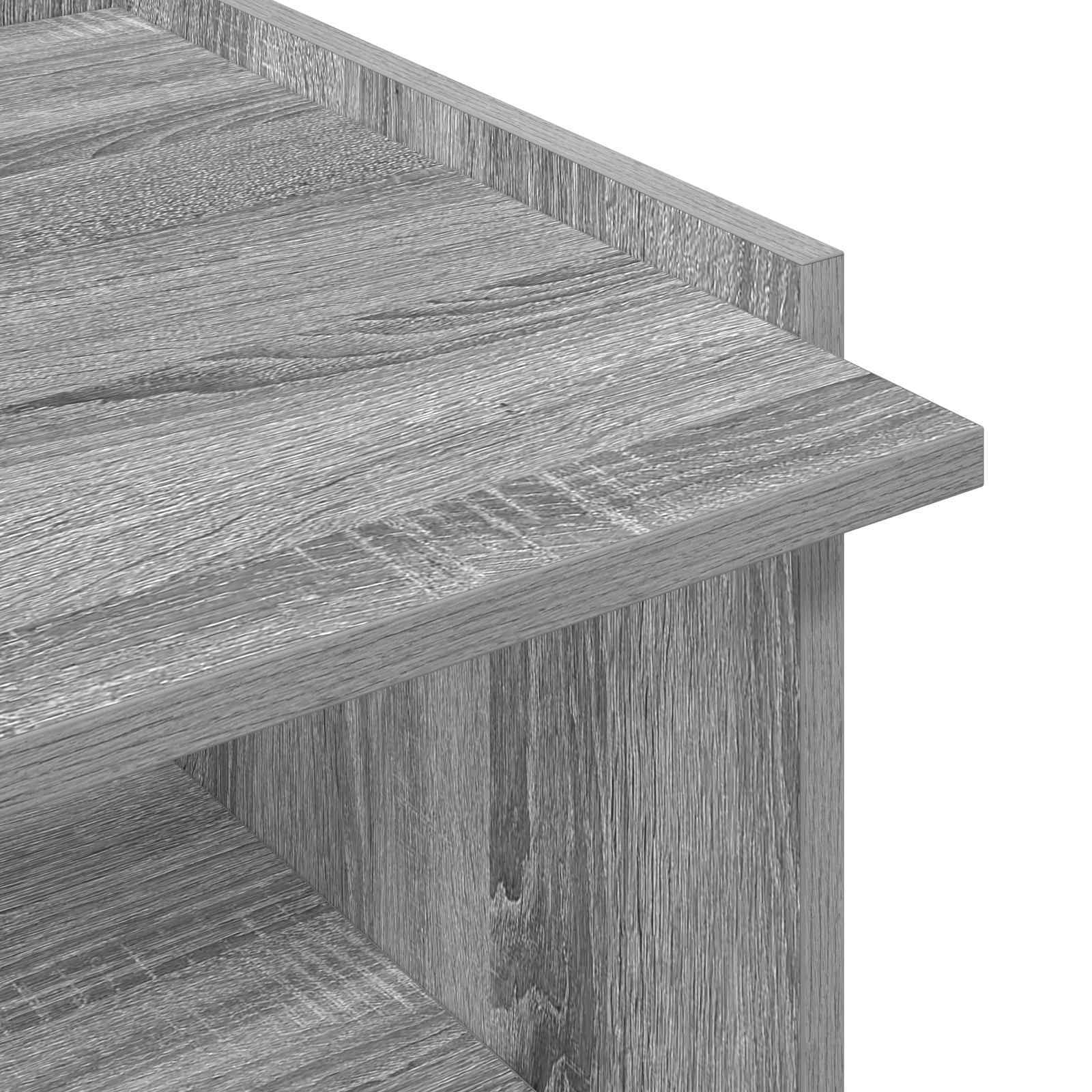 Kava Stol Siva sonoma 50,5 x 50 x 33 cm Konstruirano drvo