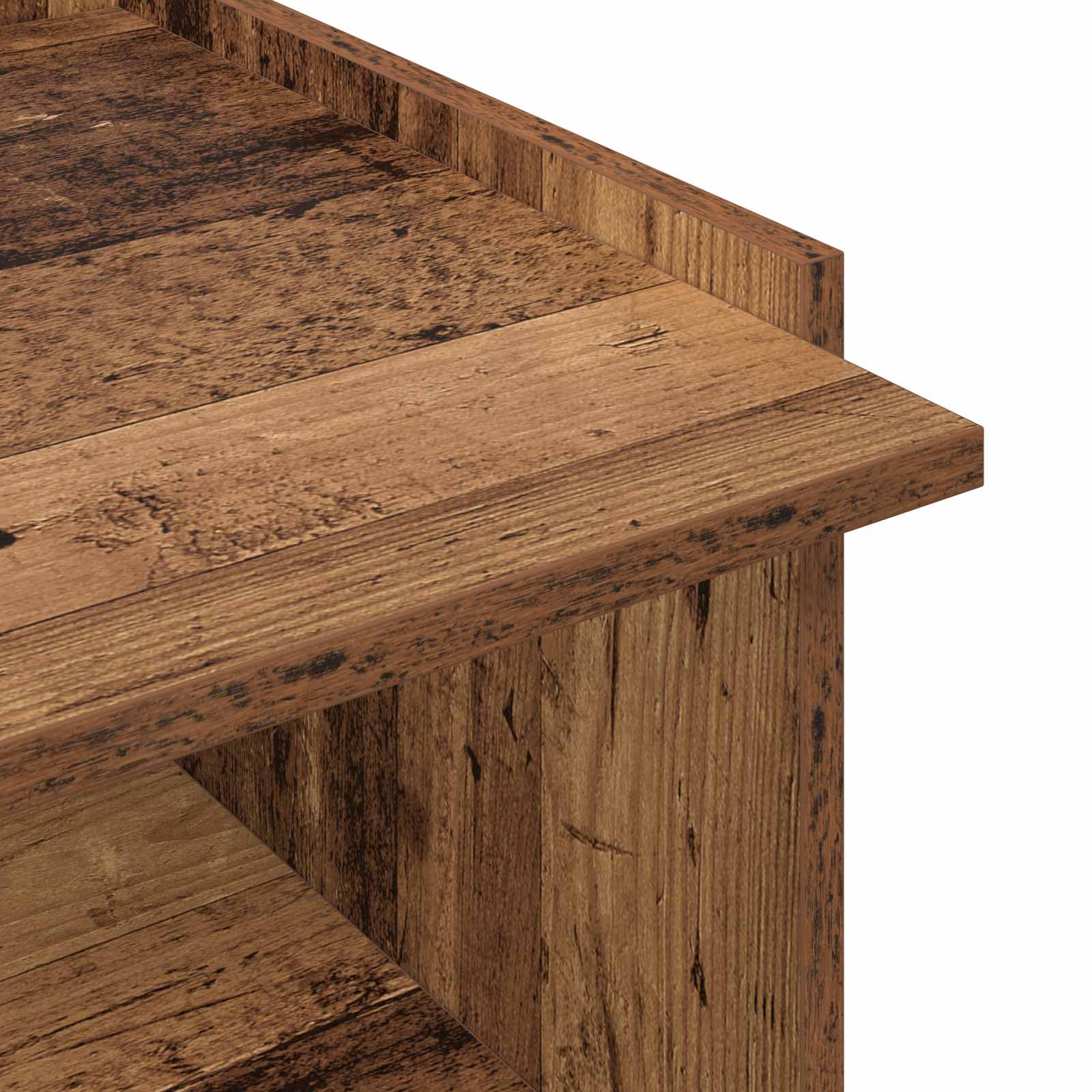 Kava Stol Staro drvo 50,5 x 50 x 33 cm Konstruirano drvo