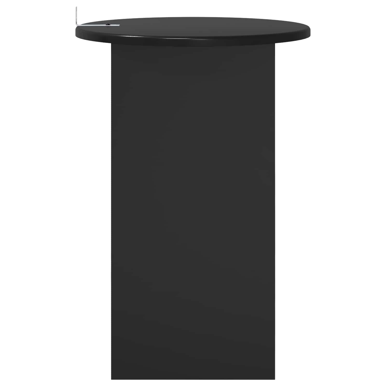 Bocni stol Crni hrast Ø 39,5 x 55 cm Konstruirano drvo