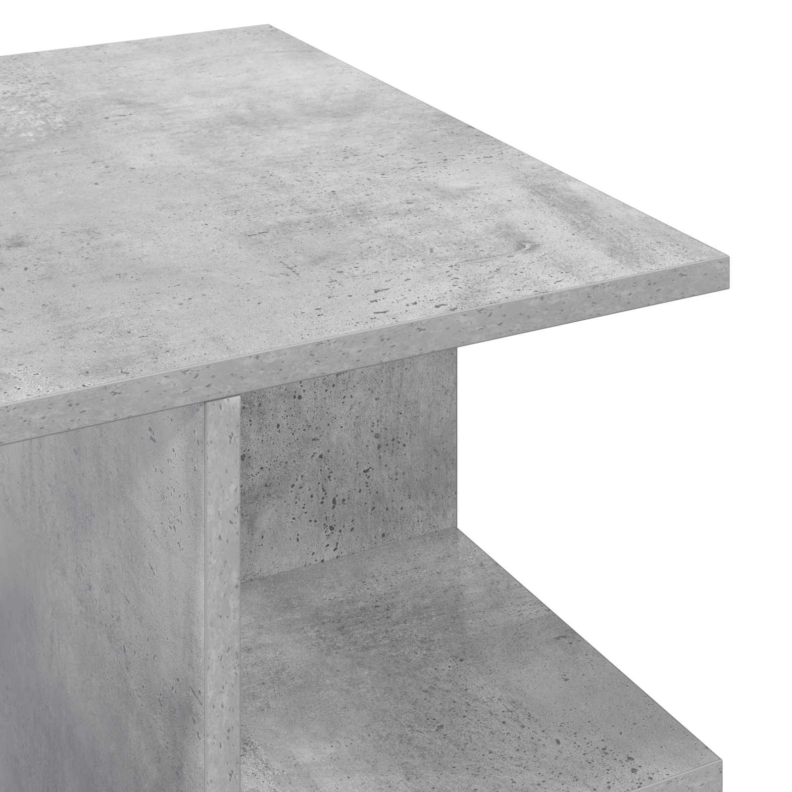 Kava Stol Betonska siva 87 x 50 x 45 cm Konstrukcijsko drvo