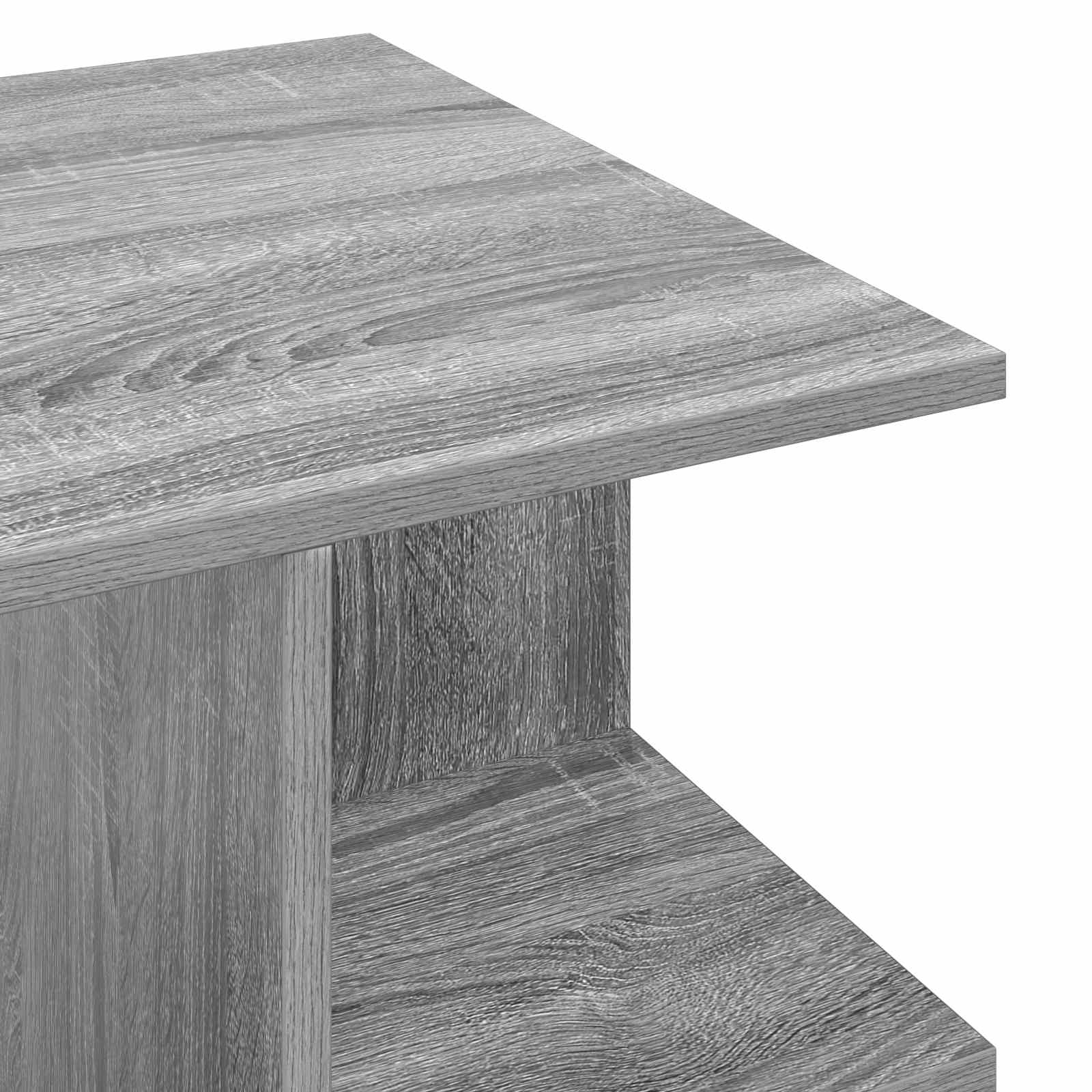 Kava Stol Siva sonoma 87 x 50 x 45 cm Konstrukcijsko drvo