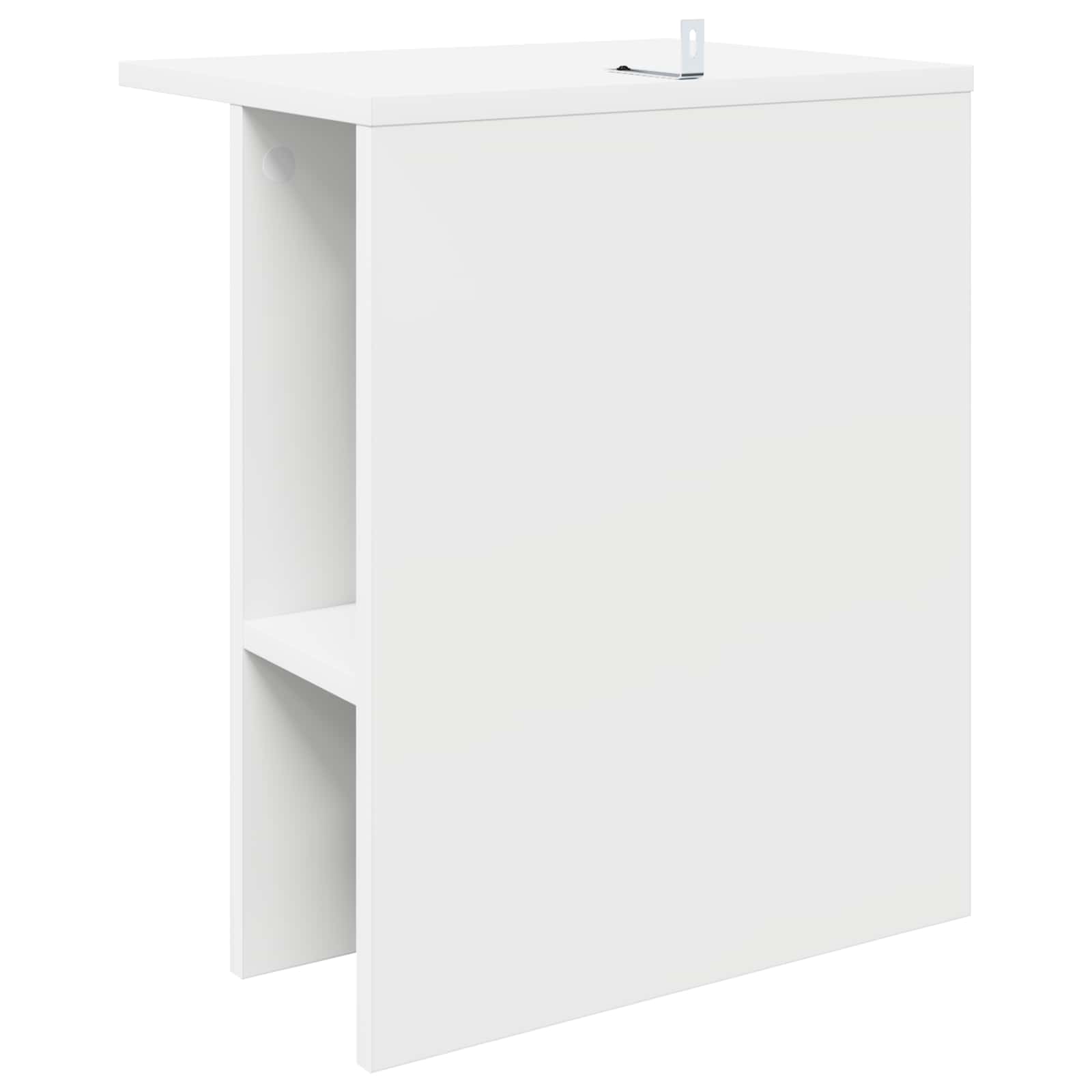 Kava Stol 2 pcs Bijela 40 x 30 x 49 cm Konstruirano drvo