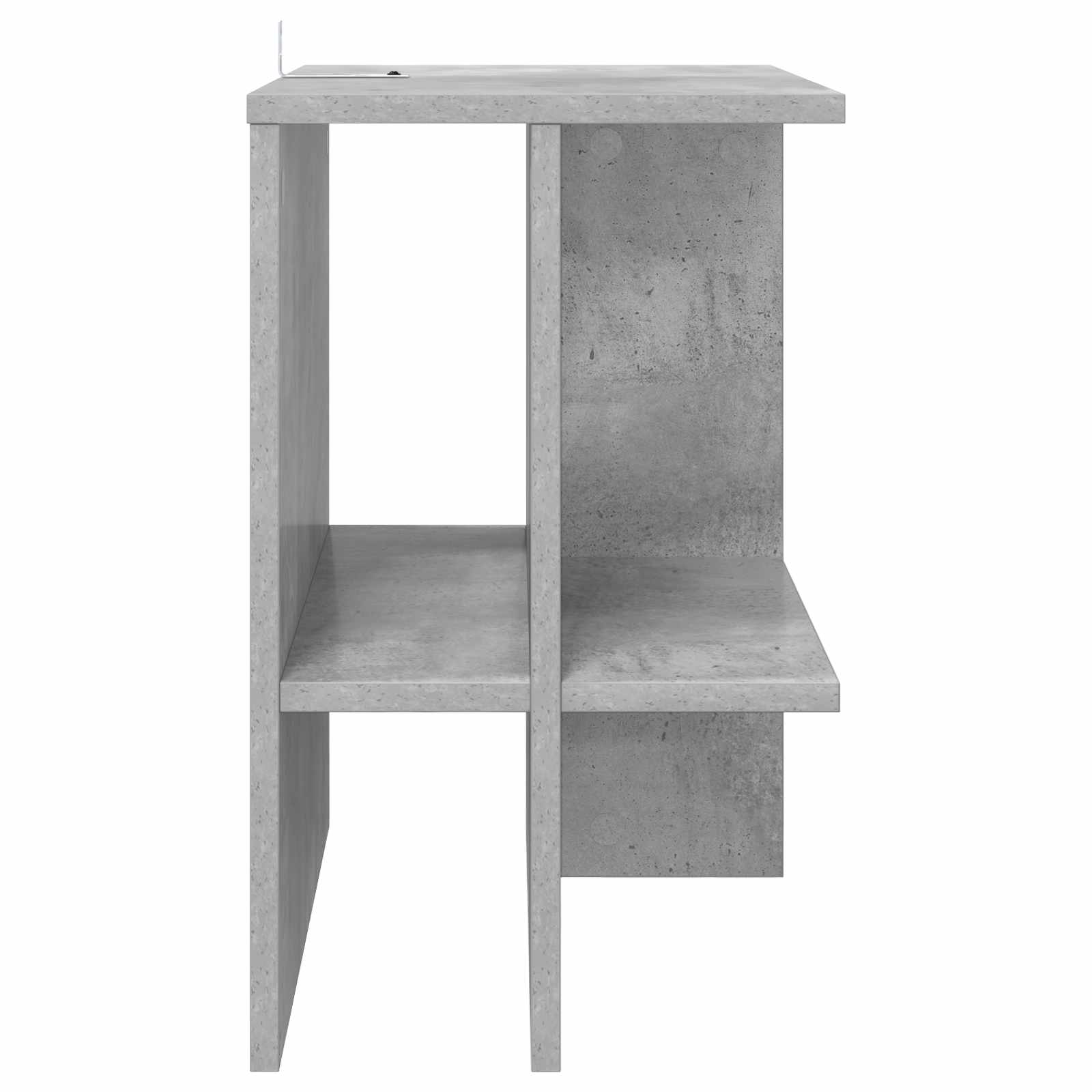Kava Stol Betonska siva 40 x 30 x 49 cm Konstruirano drvo