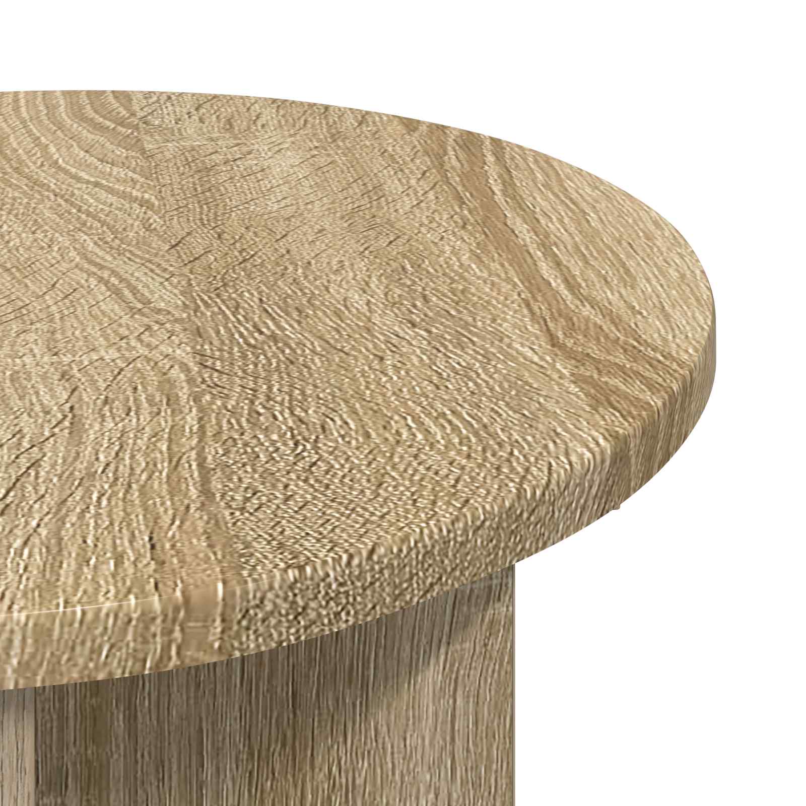Bocni stol Hrast sonoma Ø 39 x 38 cm Konstruirano drvo
