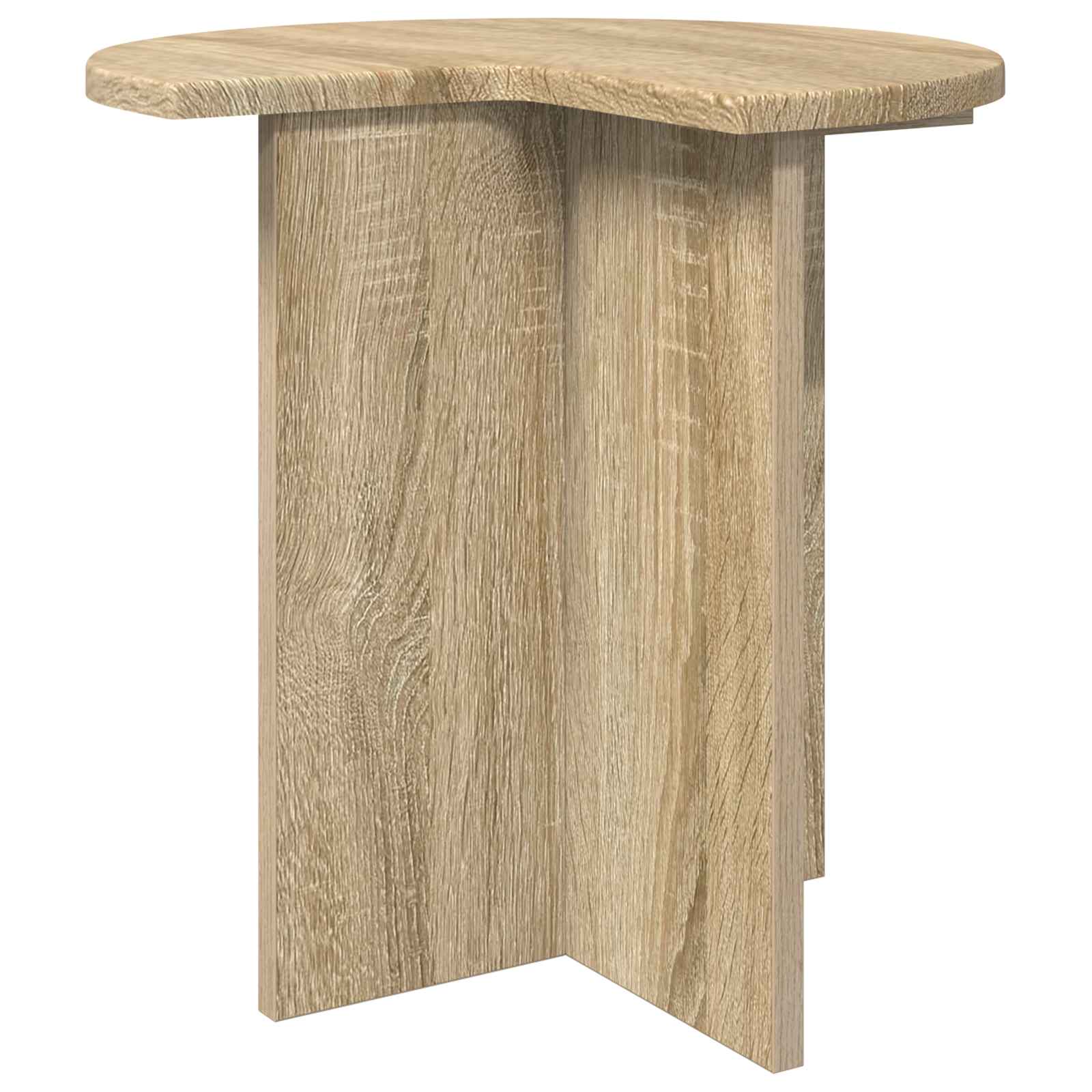 Bocni stol 2 pcs Hrast sonoma Ø 39 x 38 cm Konstruirano drvo