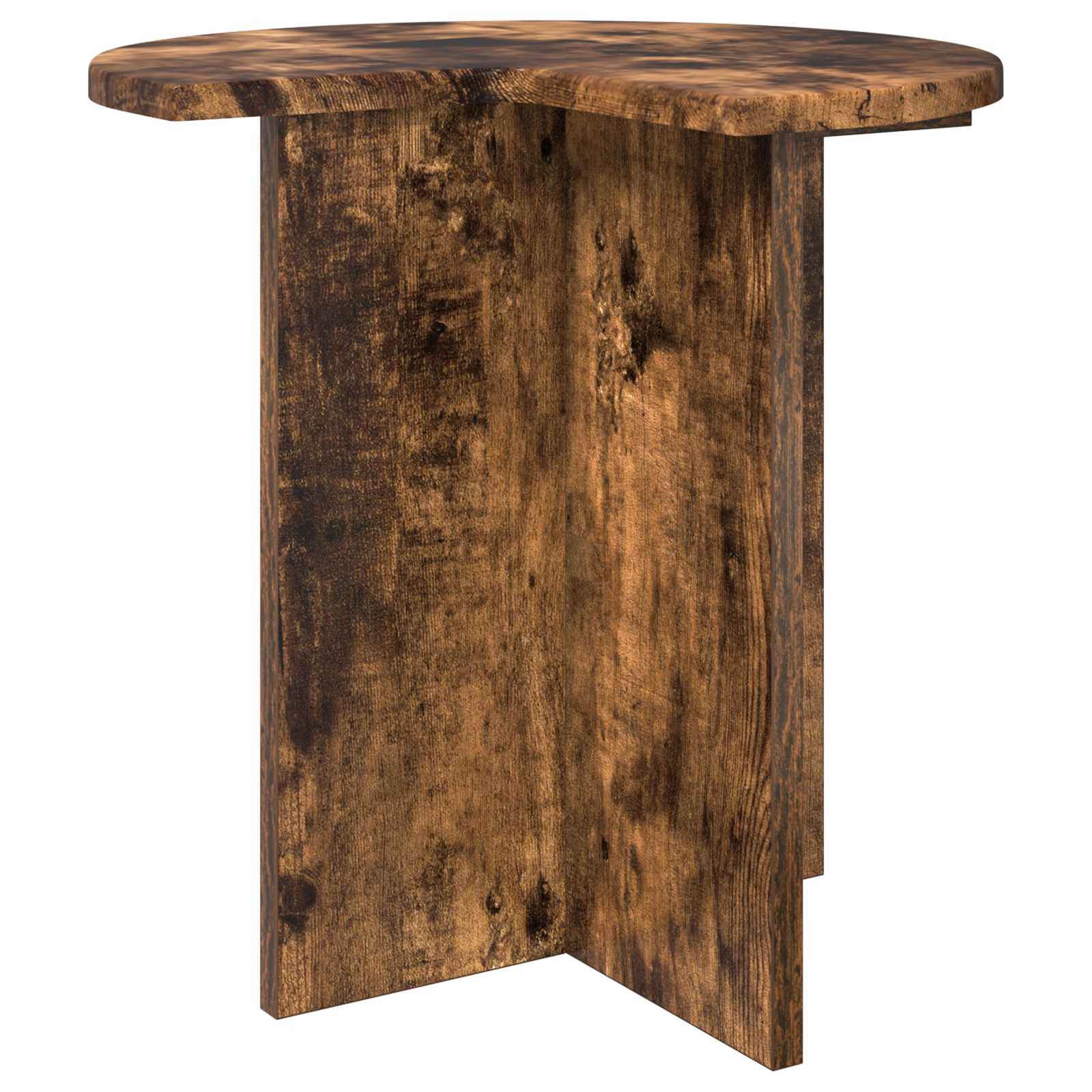 Bocni stol Dimljeni hrast Ø 39 x 38 cm Konstruirano drvo