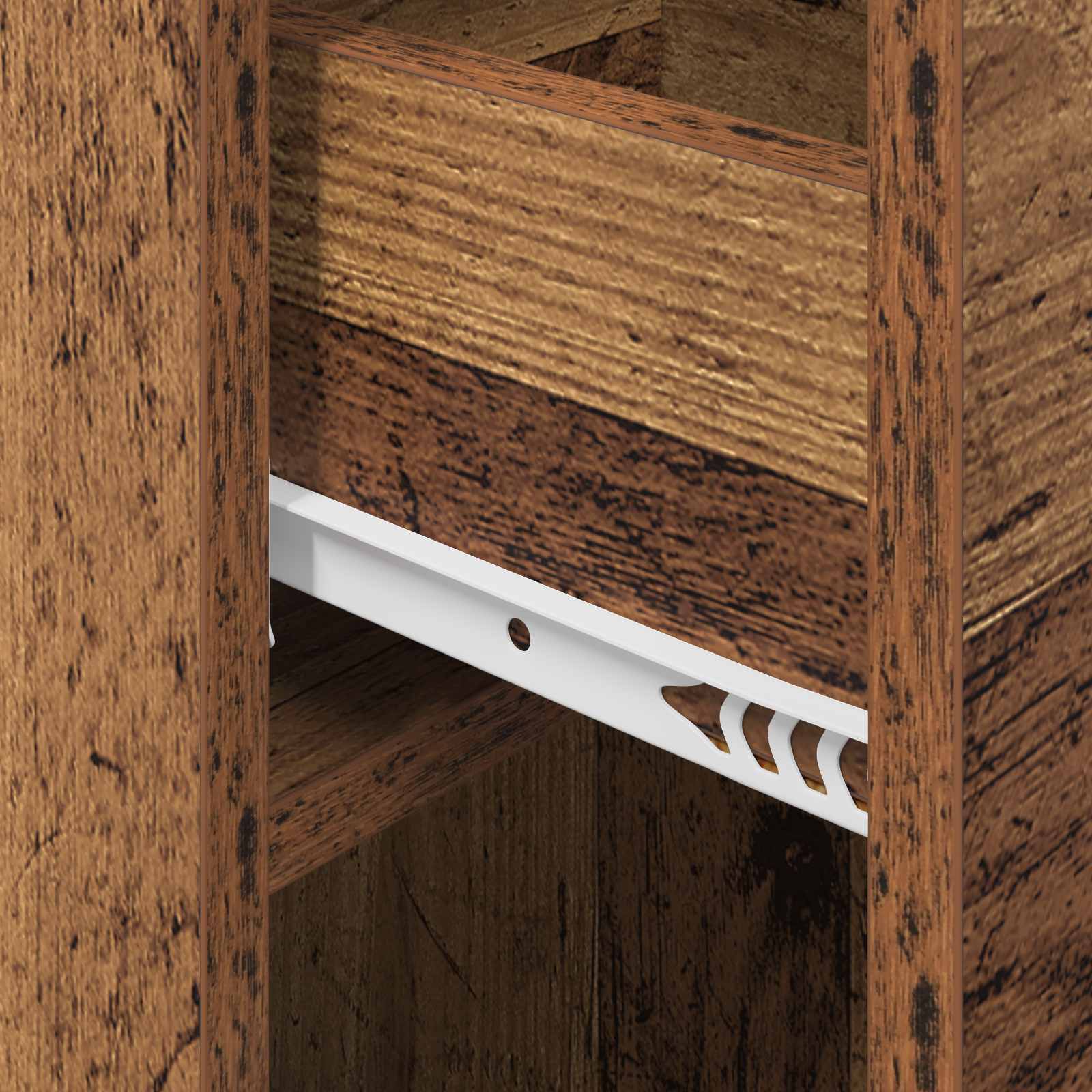 Ormarić za krevet 2 pcs Staro drvo 29 x 31,5 x 49 cm