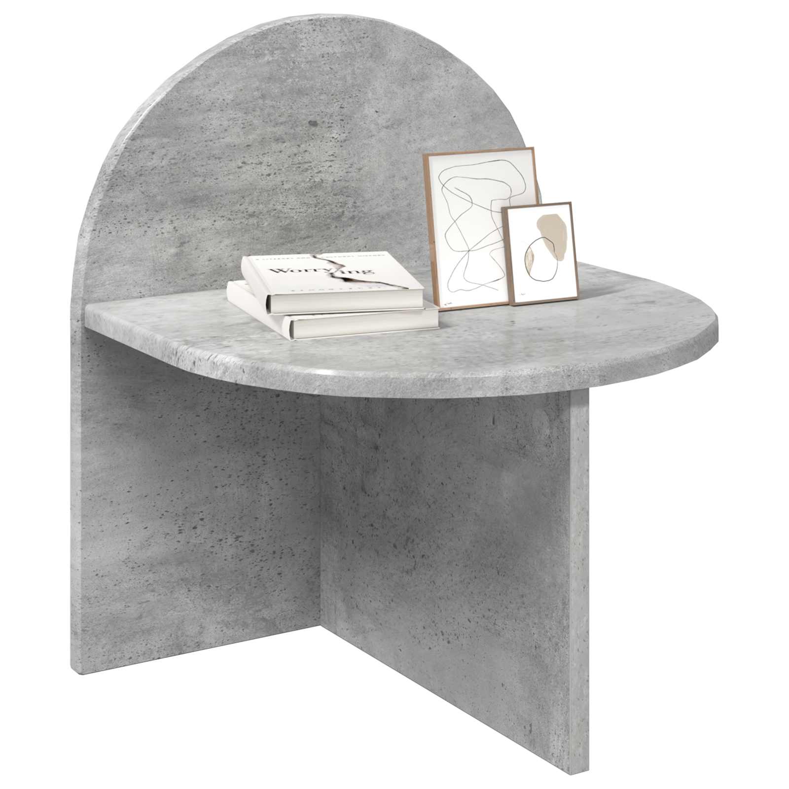 Noćni ormarić 2 pcs Betonska siva 40 x 35,5 x 45,5 cm