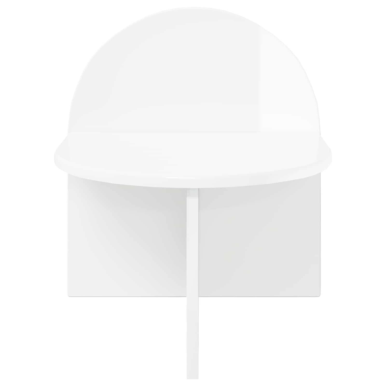 Noćni ormarić 2 pcs Bijela visokog sjaja 40 x 35,5 x 45,5 cm