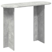Konzolna stolica s pohranom Betonska siva 100 x 39,5 x 75 cm