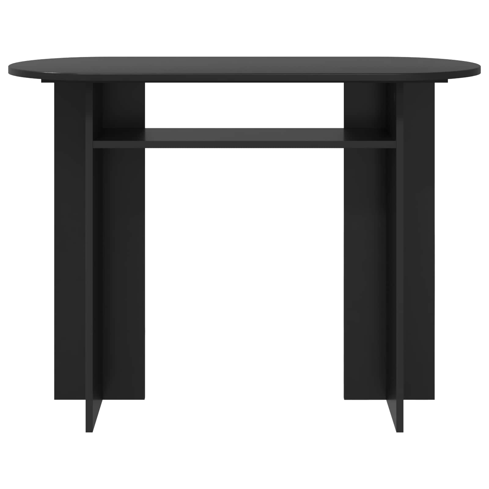 Konzolna stolica s pohranom Crni hrast 100 x 39,5 x 75 cm