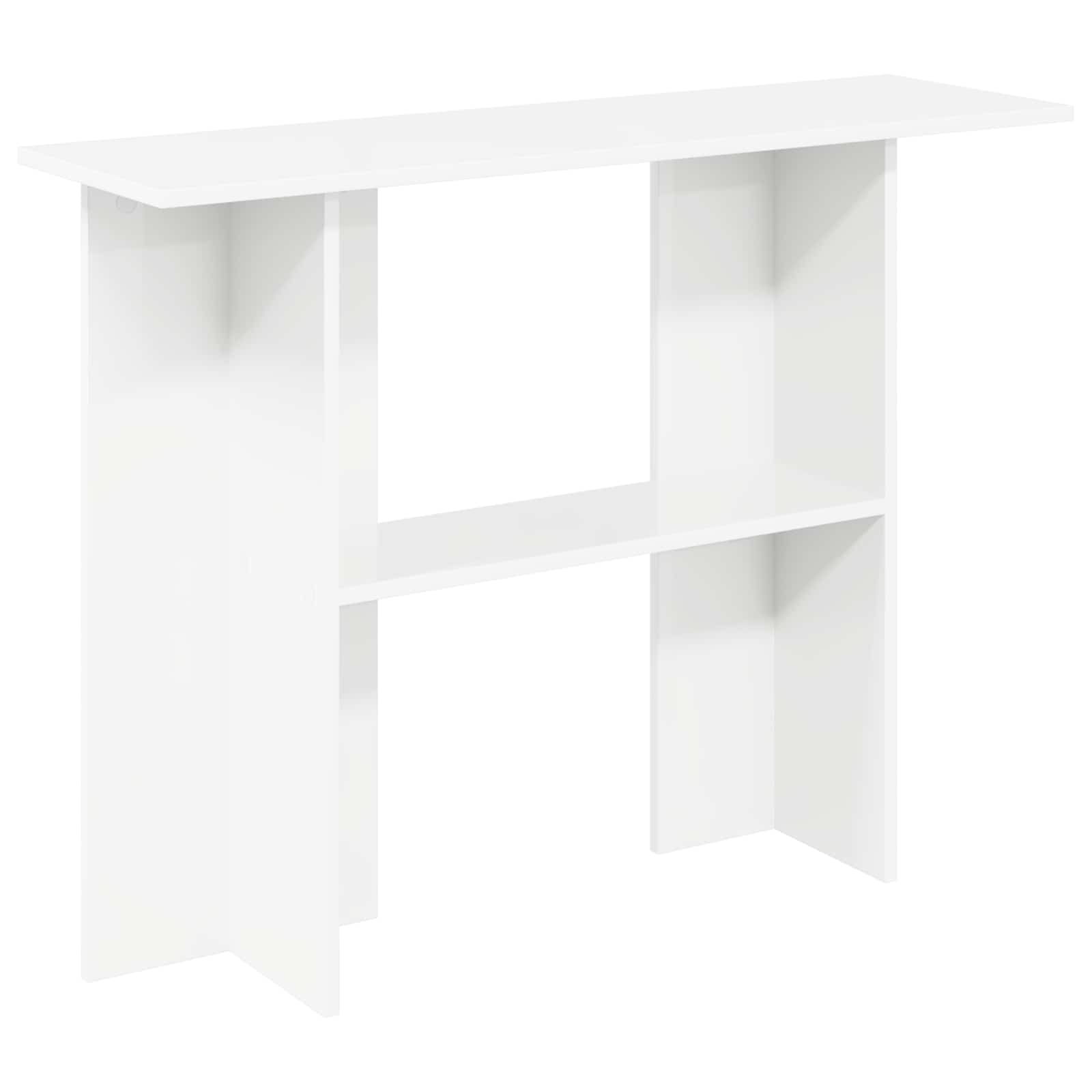 Konzolna stolica Bijela 100 x 30 x 75 cm Konstruirano drvo