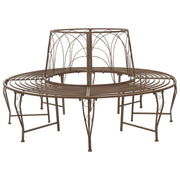 Klupa pod drvetom 8-Broj sjedala Ø 160 x 89 cm Čelik