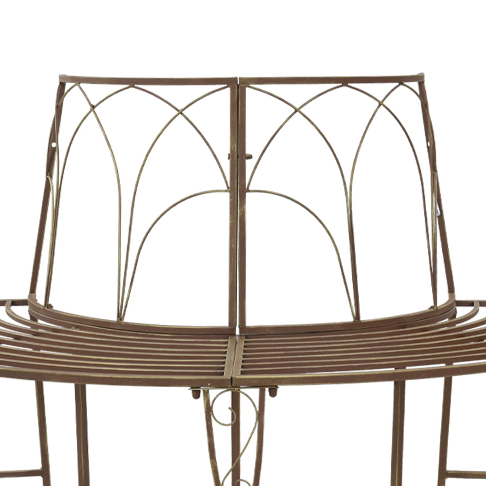 Klupa pod drvetom 4-Broj sjedala 160 x 80 x 89 cm Čelik