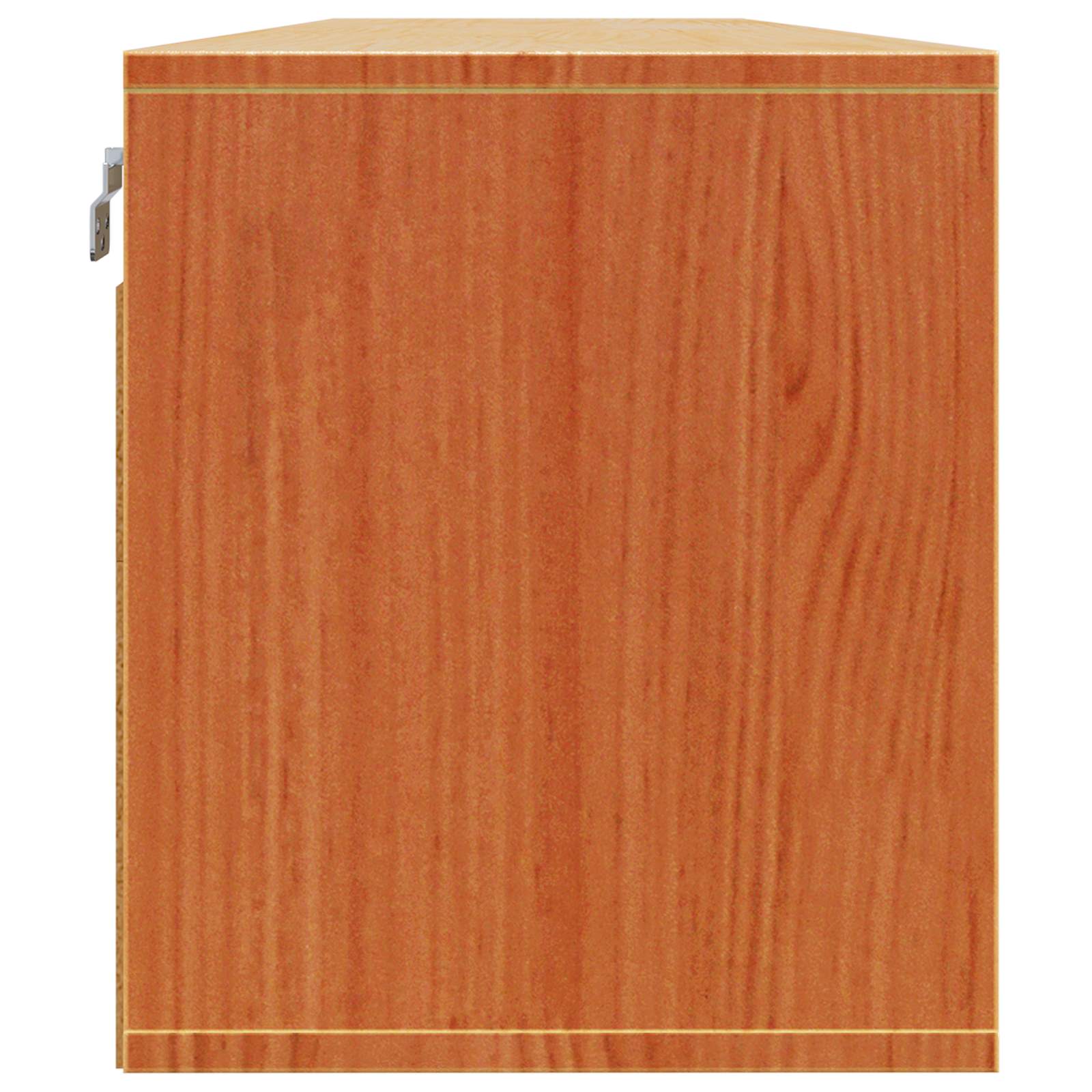 Ormar za Zid s policom Zidne 2 pcs Vosak smeđa 80 x 30 x 35 cm