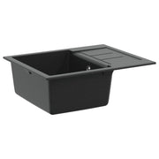 Umivaonik Crna 620 x 500 mm 80% kvarc i 20% smola