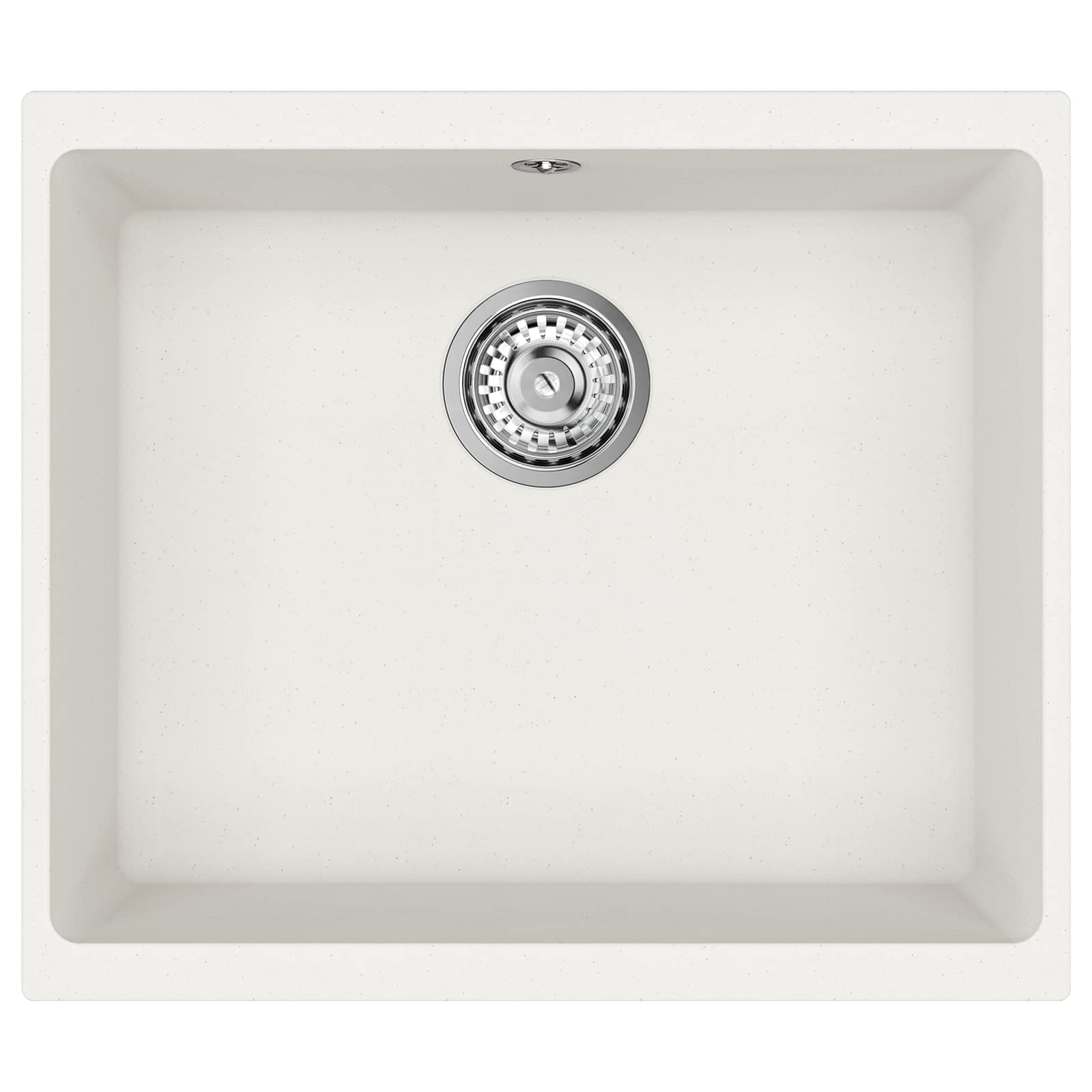 Umivaonik Bijelo 530 x 460 mm 80% kvarc i 20% smola