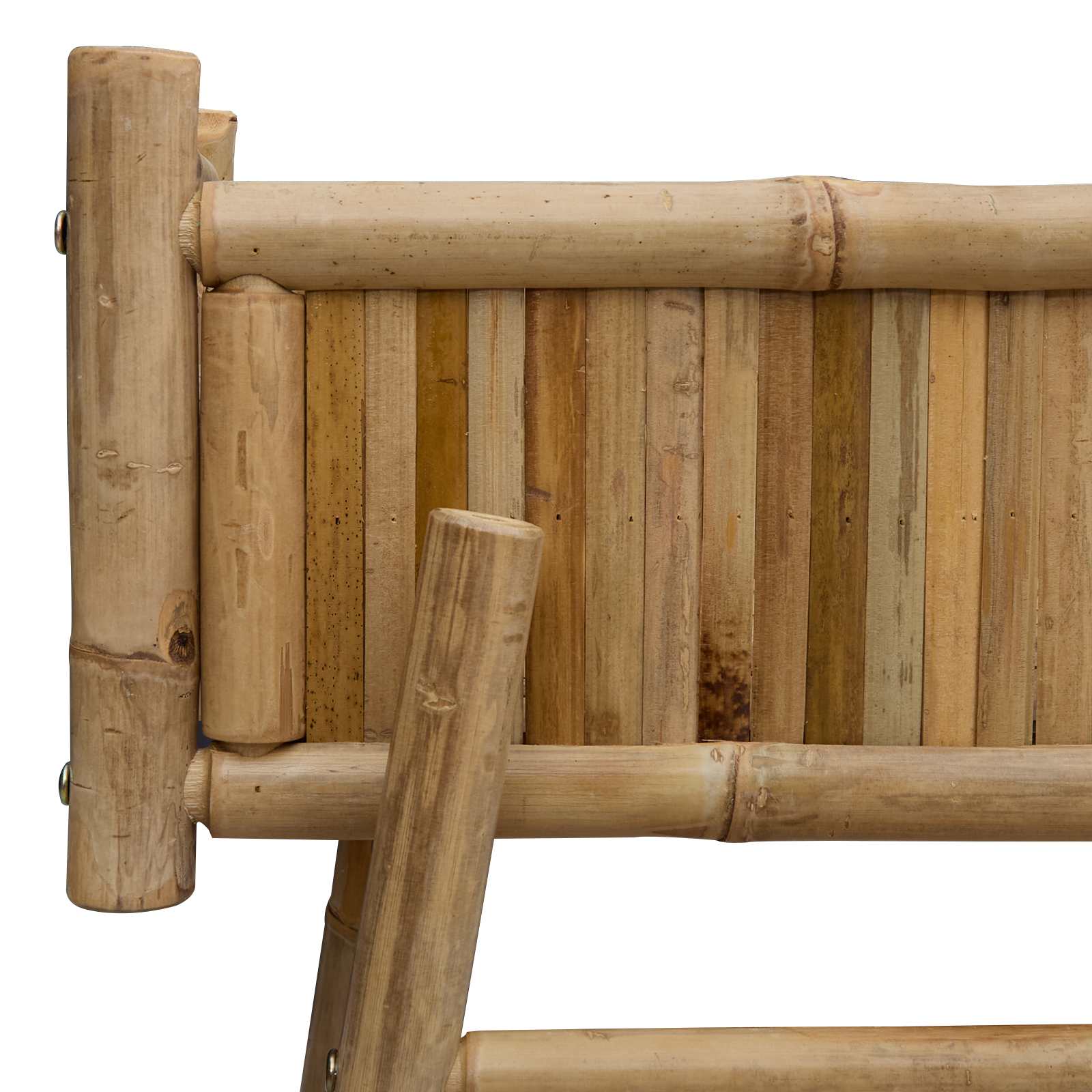 Vrtni saksija s držačem Prirodna 50 x 38 x 114 cm Bambus
