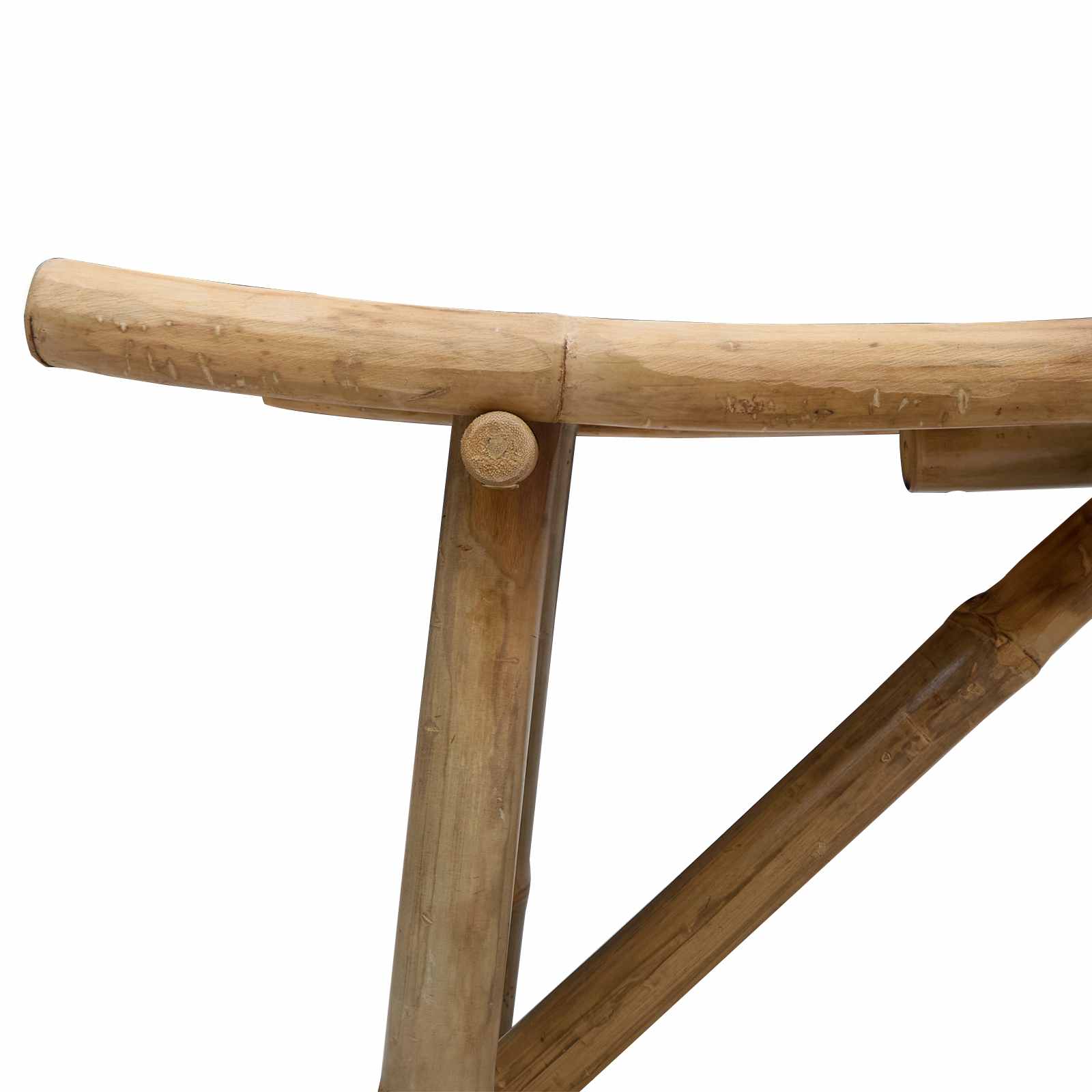 Vrtna klupa Prirodna 110 x 45 x 50 cm Bambus