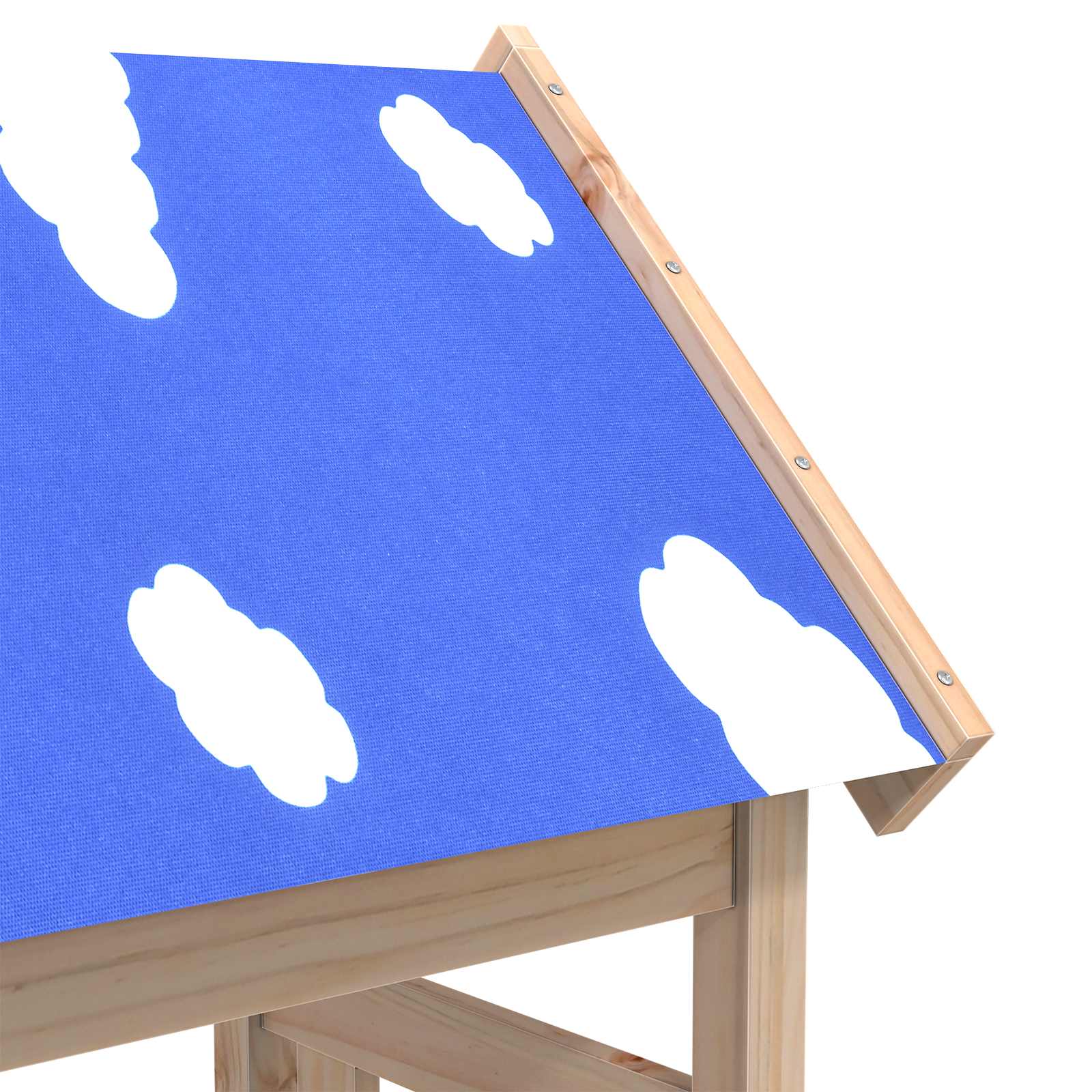 Igraći Toranj Smeđa 52.5 x 46.5 x 208 cm Čvrsto borovo drvo