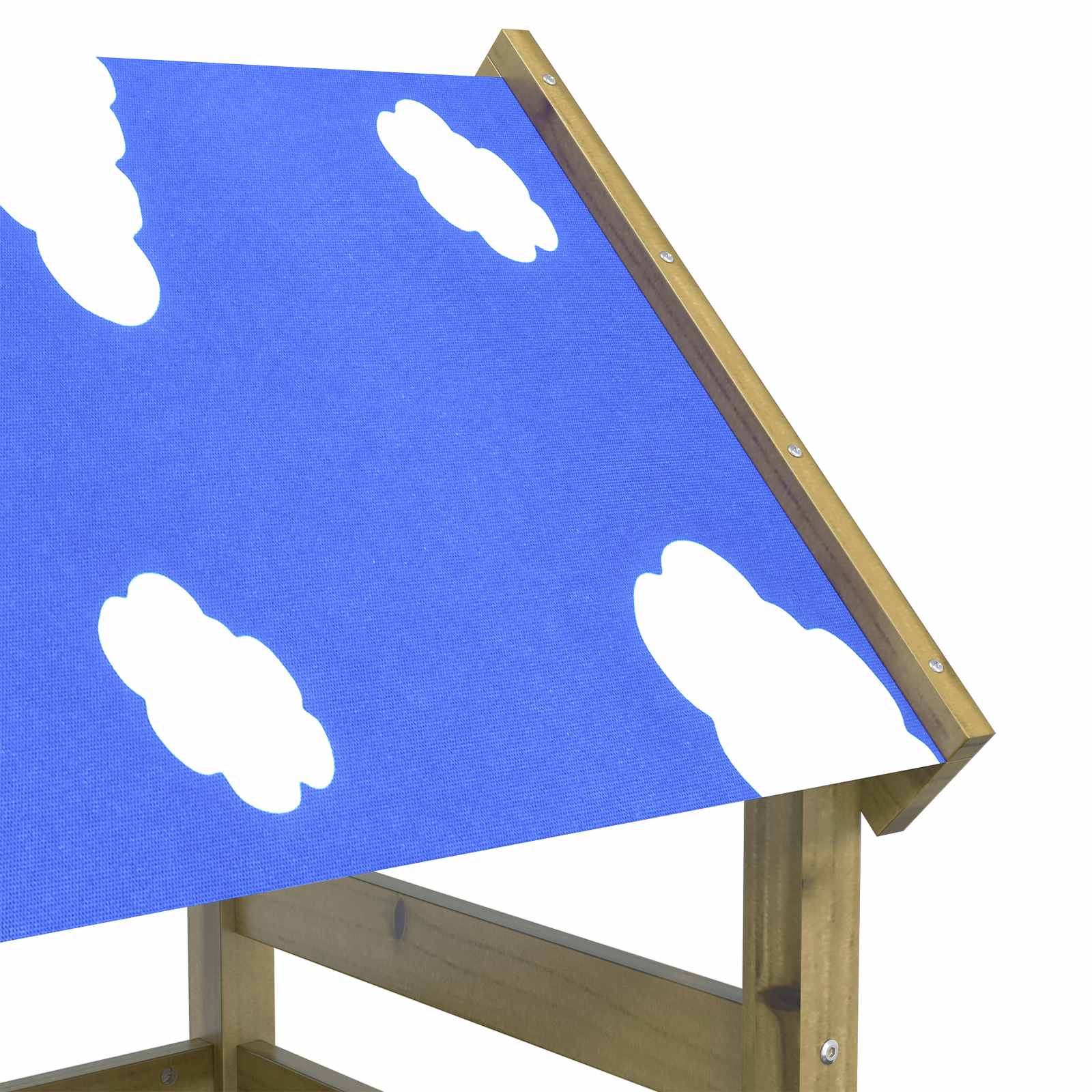 Igraći Toranj Smeđa Solidno Impregnirano Drvo