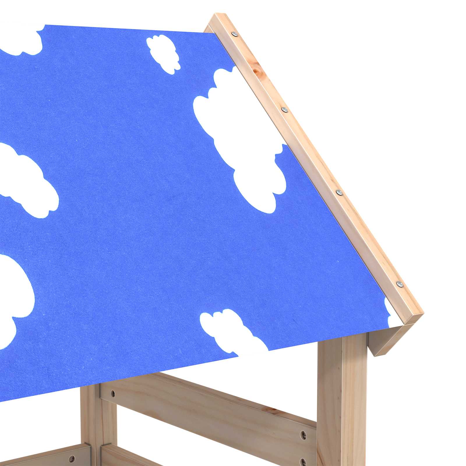 Igraći Toranj Smeđa 110,5 x 52,5 x 215cm Čvrsto borovo drvo