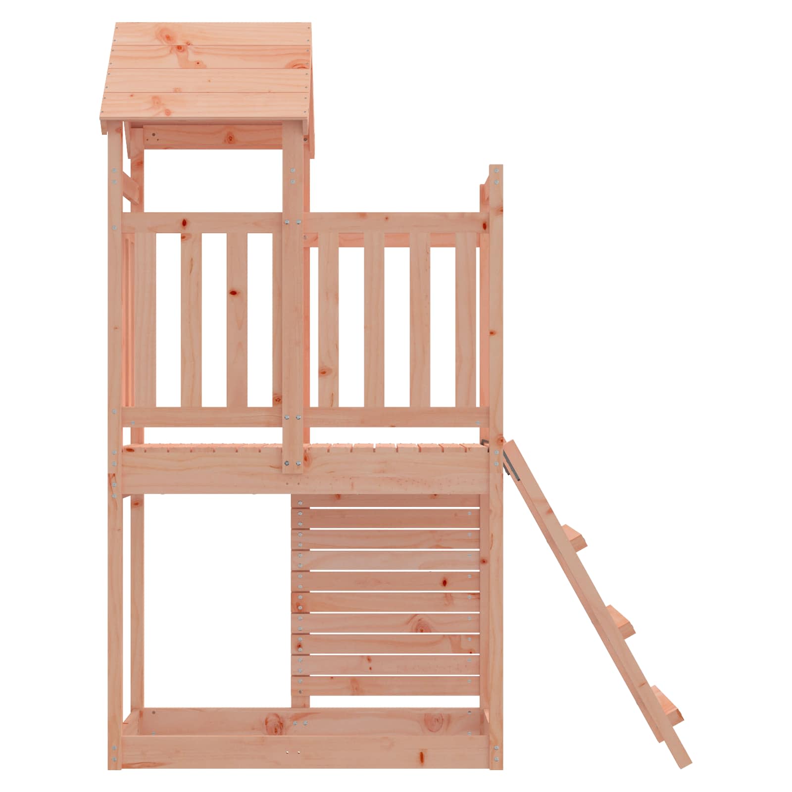 Igraći Toranj Smeđa 110,5 x 52,5 x 214 cm Solidno Douglas Drvo