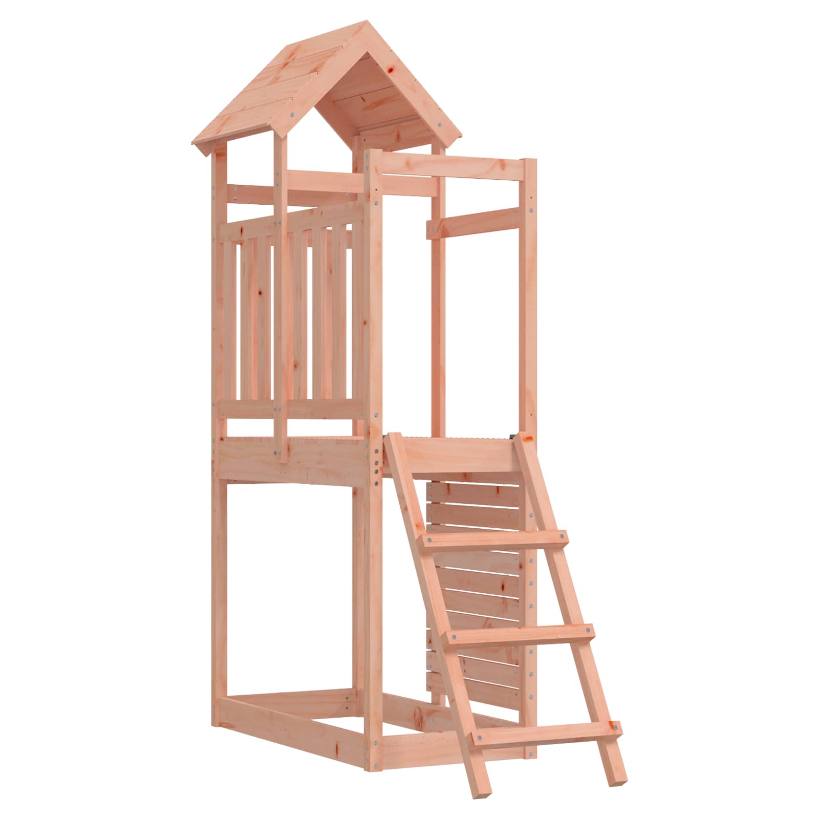 Igraći Toranj Smeđa 110,5 x 52,5 x 214 cm Solidno Douglas Drvo