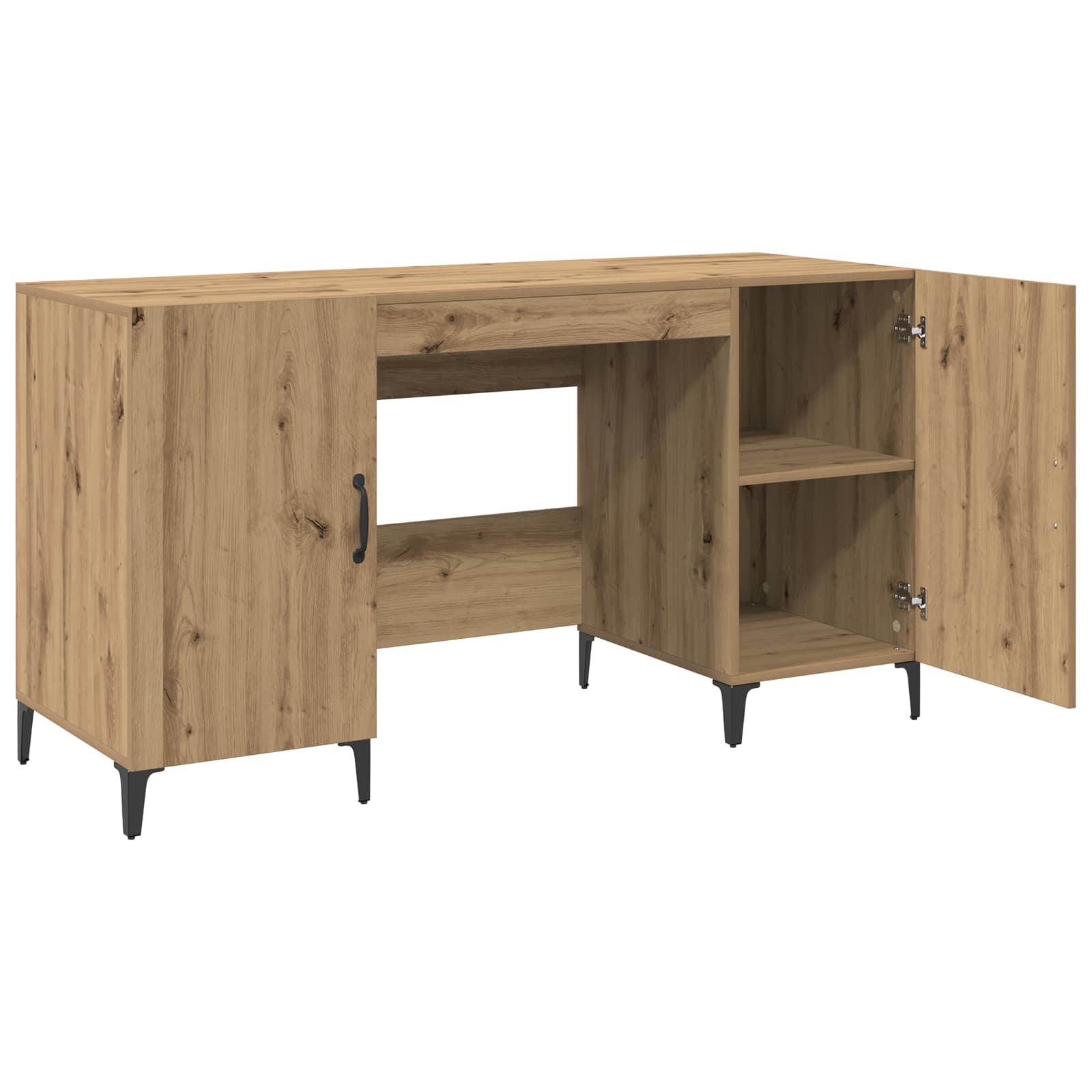 Stol Umjetnička hrastovina 140 x 50 x 75 cm Konstruirano drvo