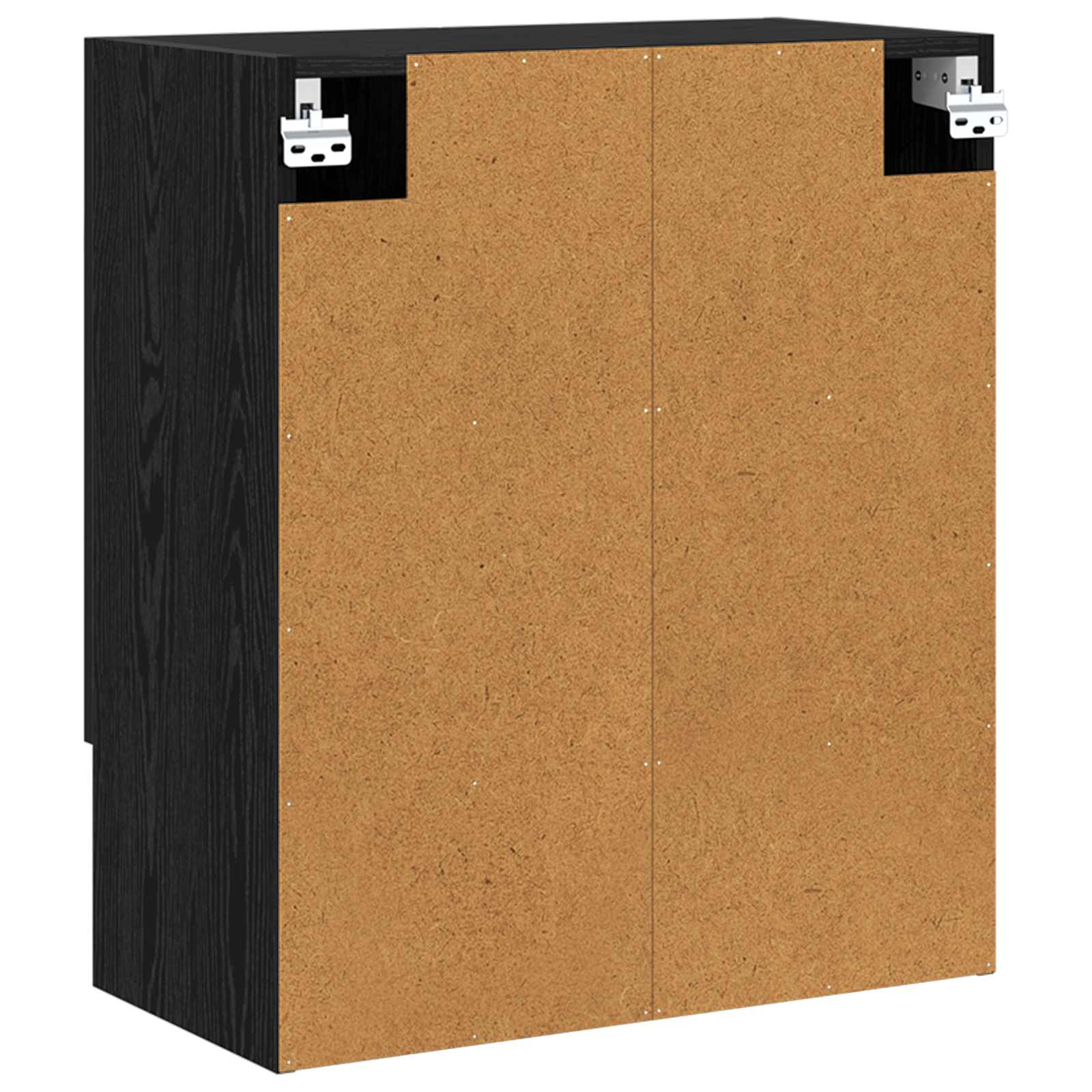 Ormar za Zid Zidne Crni hrast 60 x 31 x 70 cm Konstruirano drvo