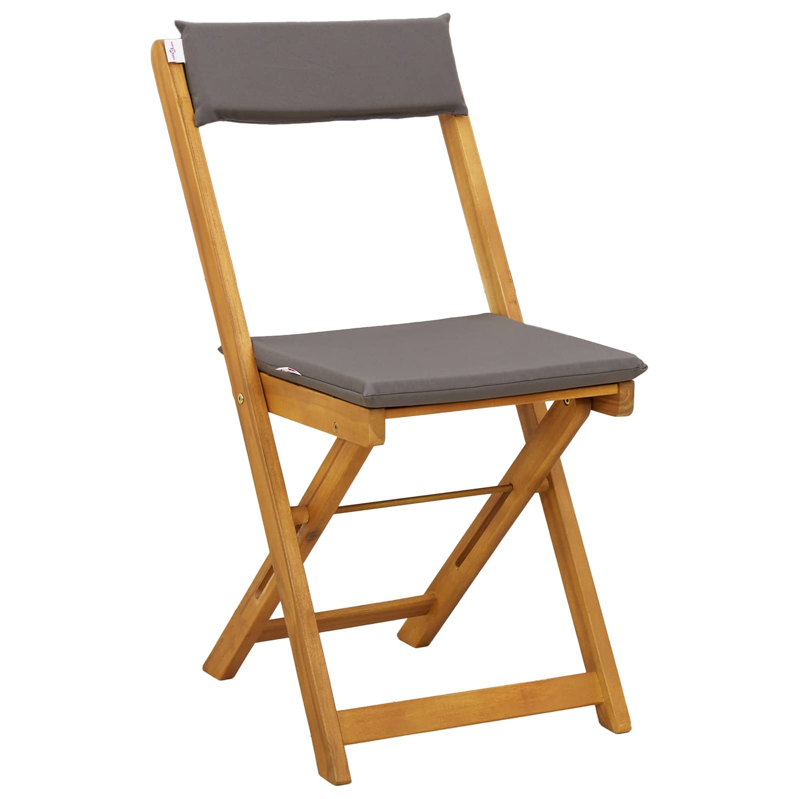 Vanjske bistro stolice 2 pcs Tamno siva 40 x 53 x 80 cm