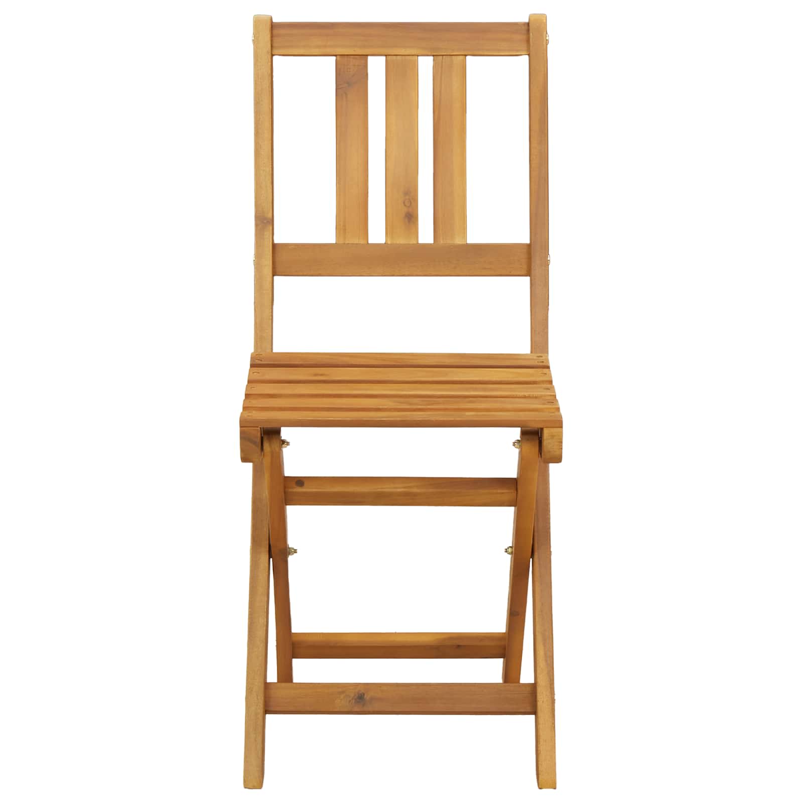 Vanjske bistro stolice 4 pcs Prirodna 40 x 42 x 85 cm