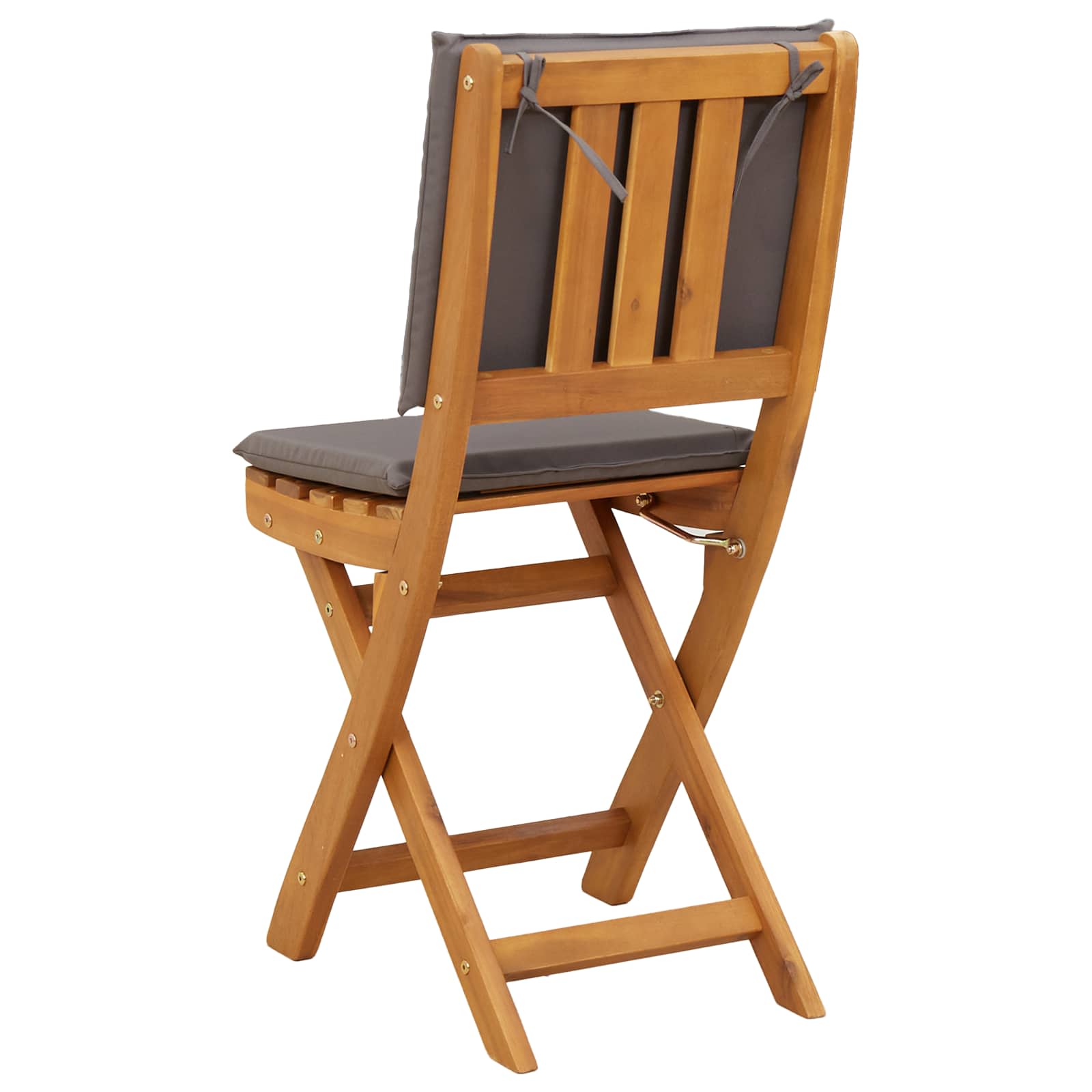 Vanjske bistro stolice 4 pcs Tamnosiva 38 x 46 x 85 cm