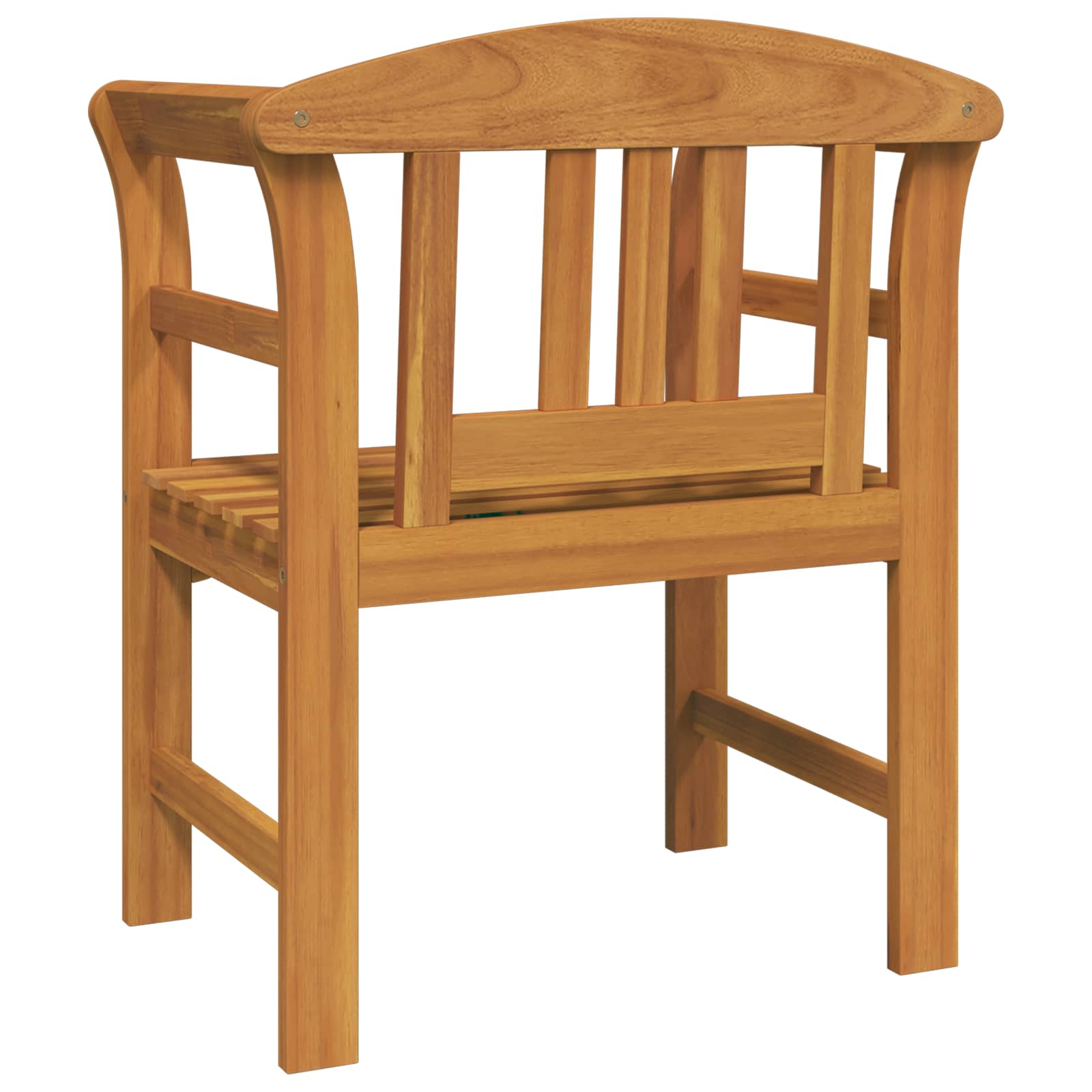 Klupa s ružama Prirodna 68,5 x 46 x 82,5 cm Čvrsto drvo akacije
