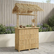 Vanjski bar stol Prirodna 115 x 95 x 215 cm Bambus