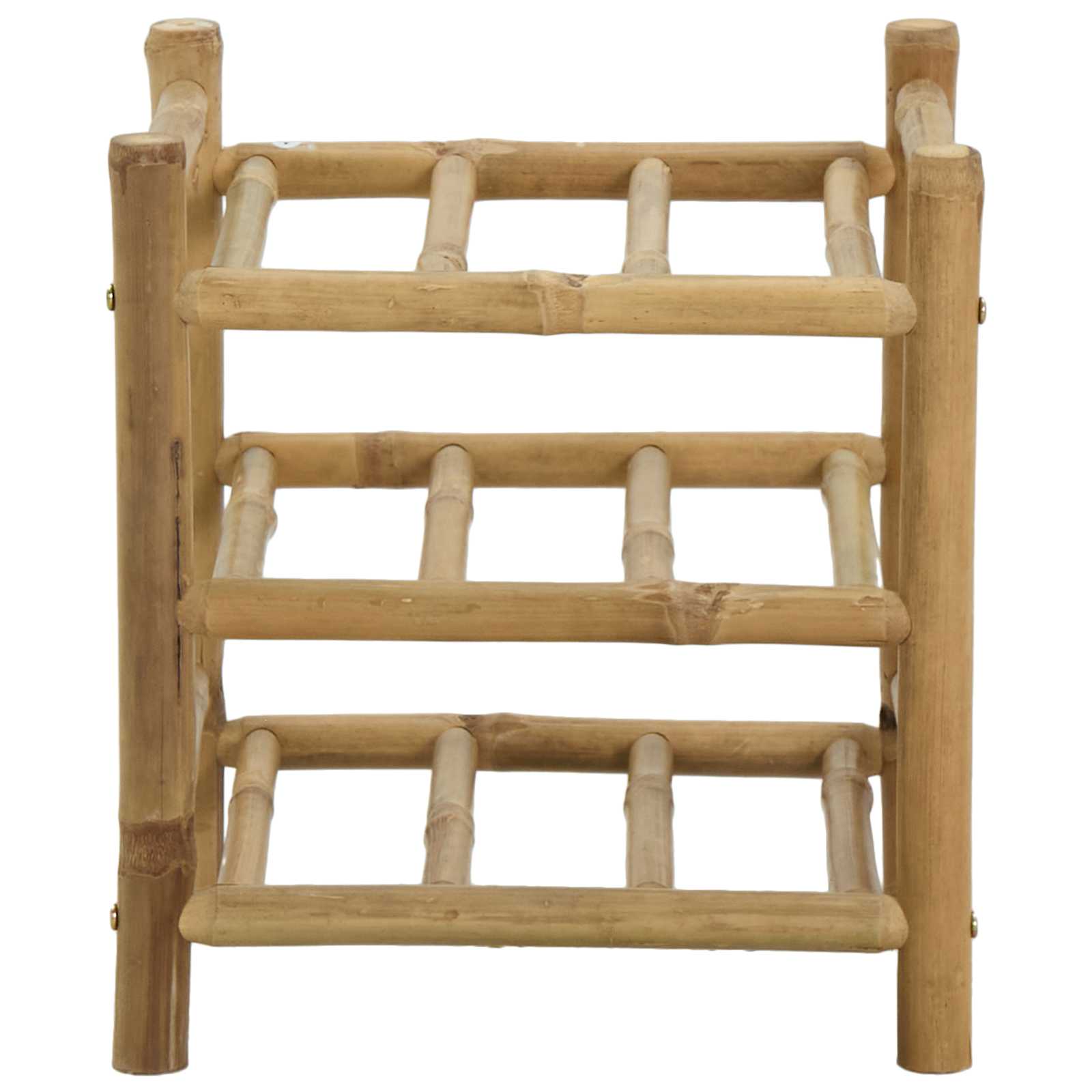 Stalak za vino Prirodna 32,5 x 29,5 x 36 cm Bambus