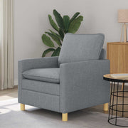 Sofa Svjetlosiva 76 x 81 x 87,5 cm Tkanina