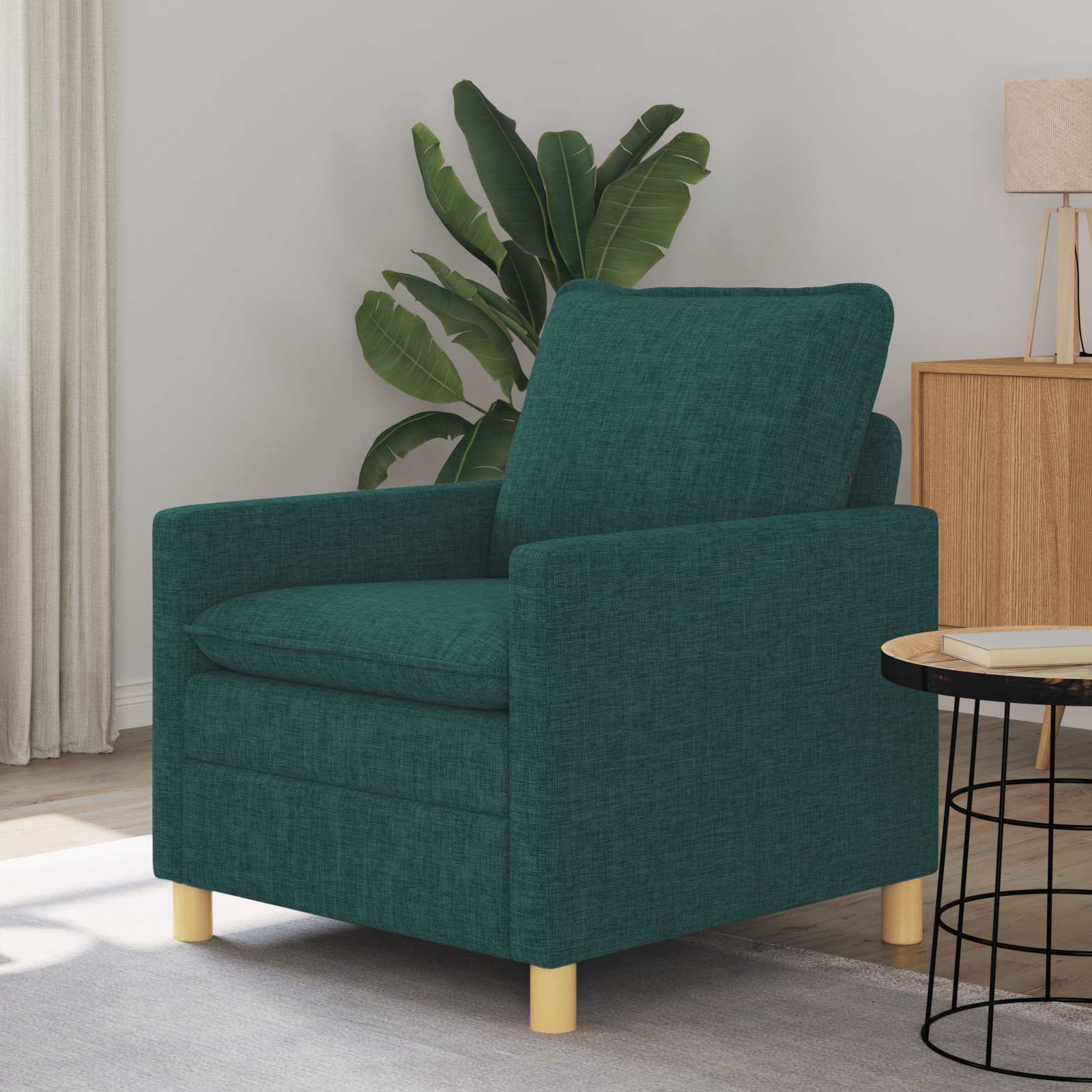 Sofa Tamnozelena 76 x 81 x 87,5 cm Tkanina