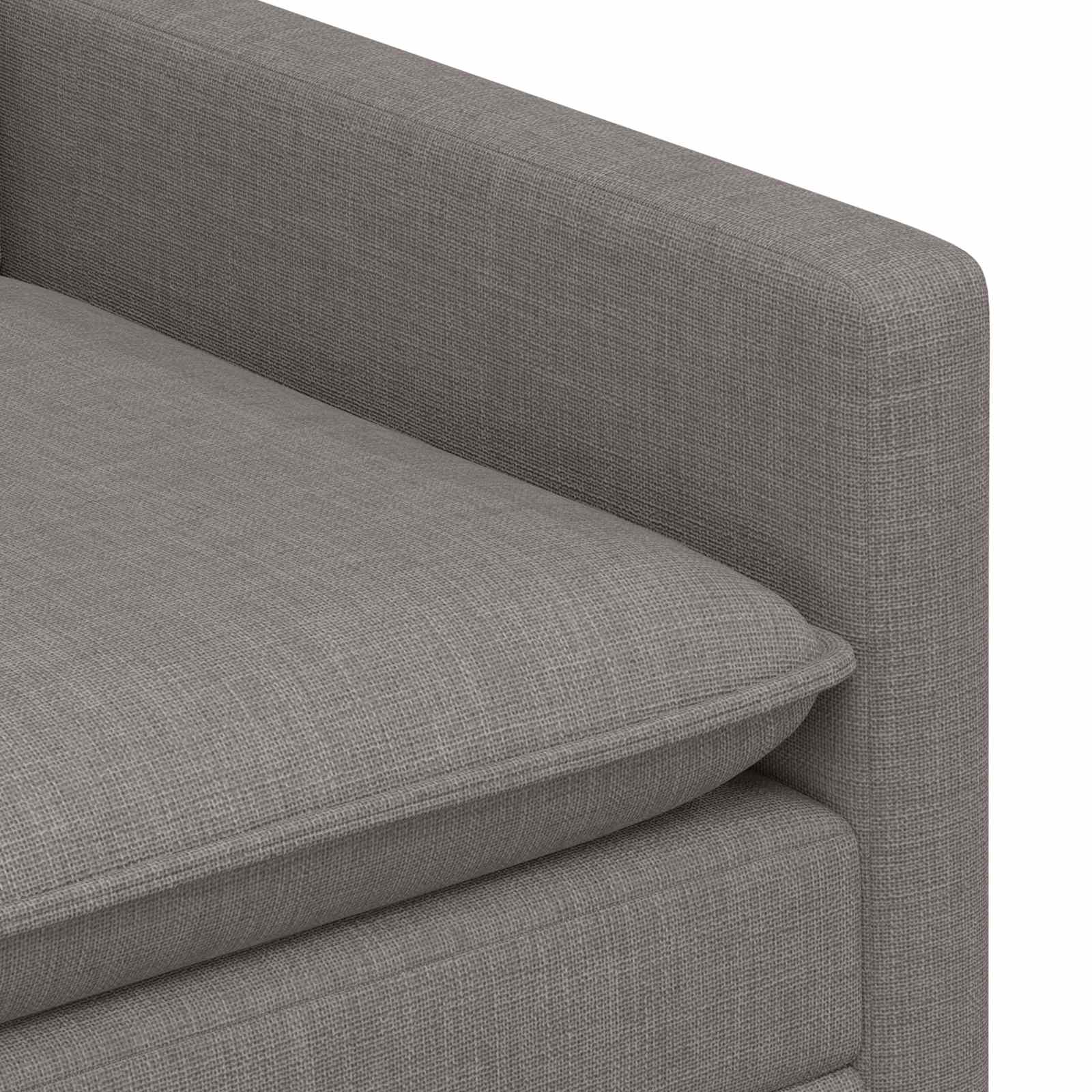 Sofa Sivosmeđa 76 x 81 x 87,5 cm Tkanina